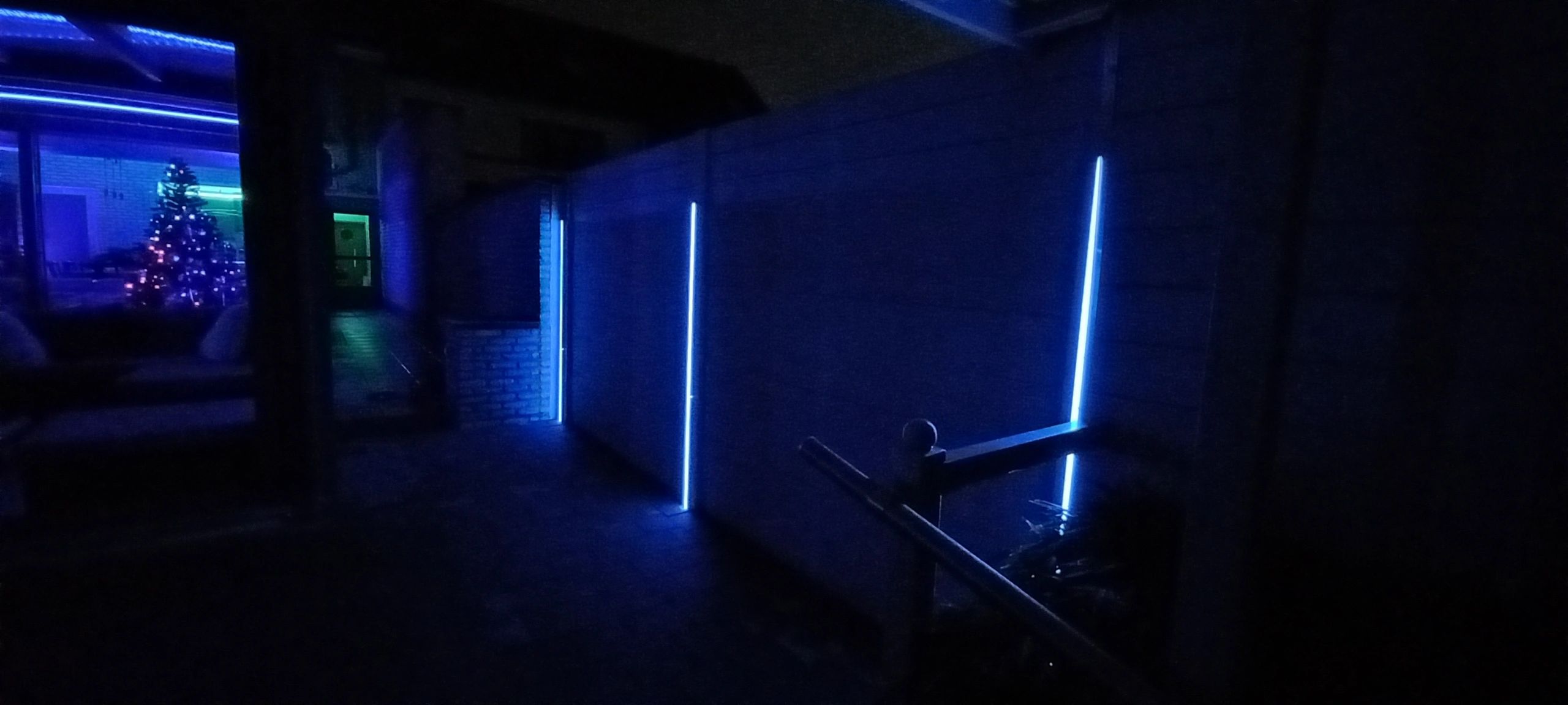 LED Streifen Profil breit Aufbau hoch 3 Meter
