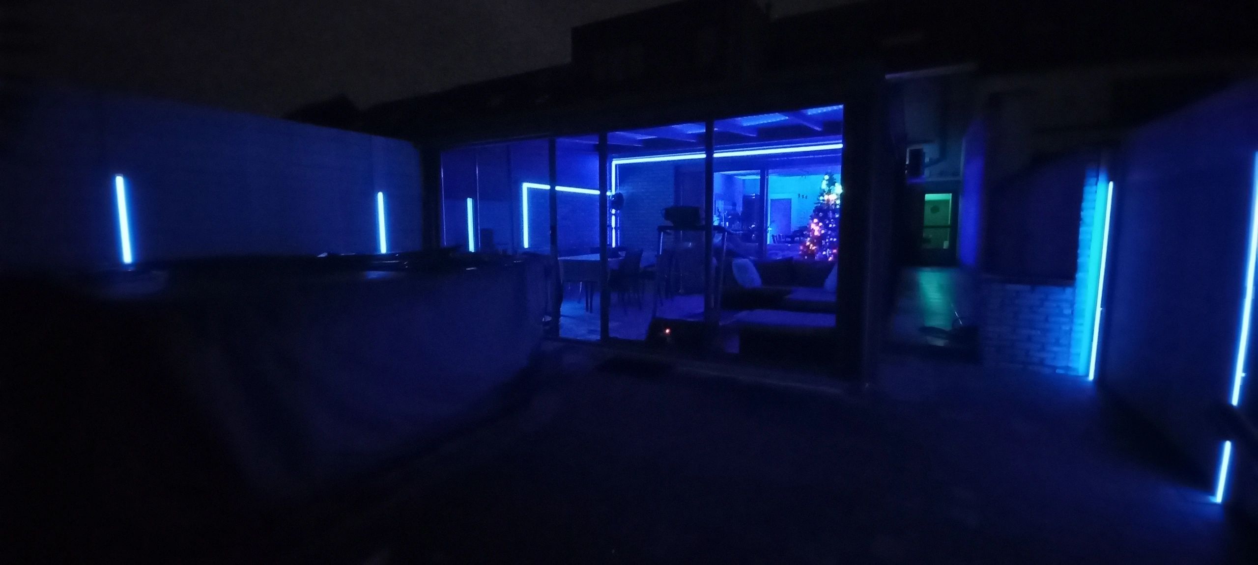 LED Streifen Profil breit Aufbau hoch 3 Meter
