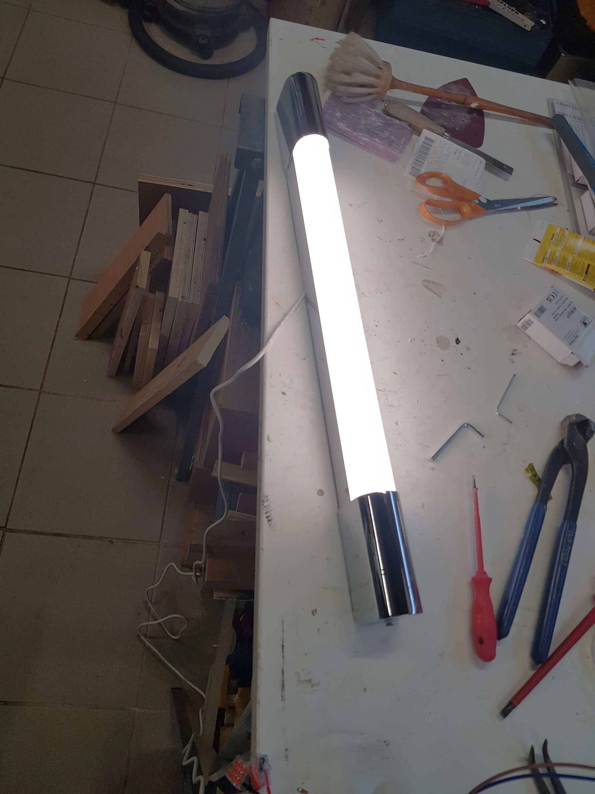 LED-Streifen COB Hellweiß - 9 Meter - Loser Streifen mit 600 LEDs p/m