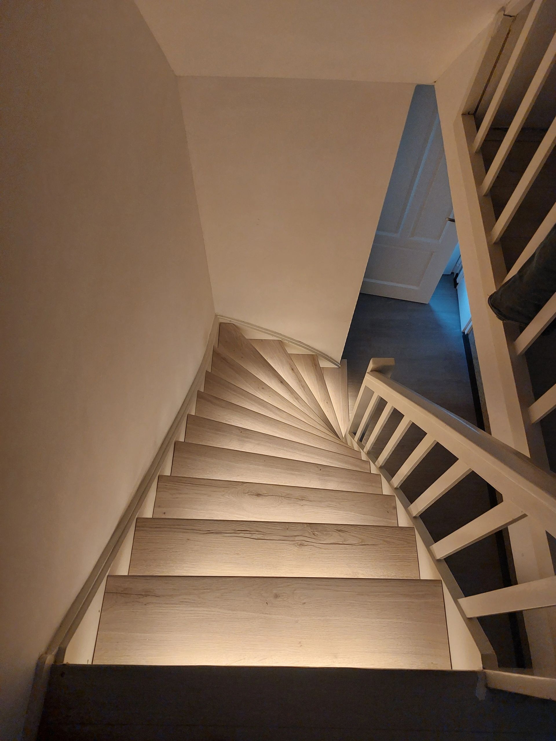 Treppenbeleuchtung LED Streifen warmweiß 50 cm - Komplettset inkl. Profil