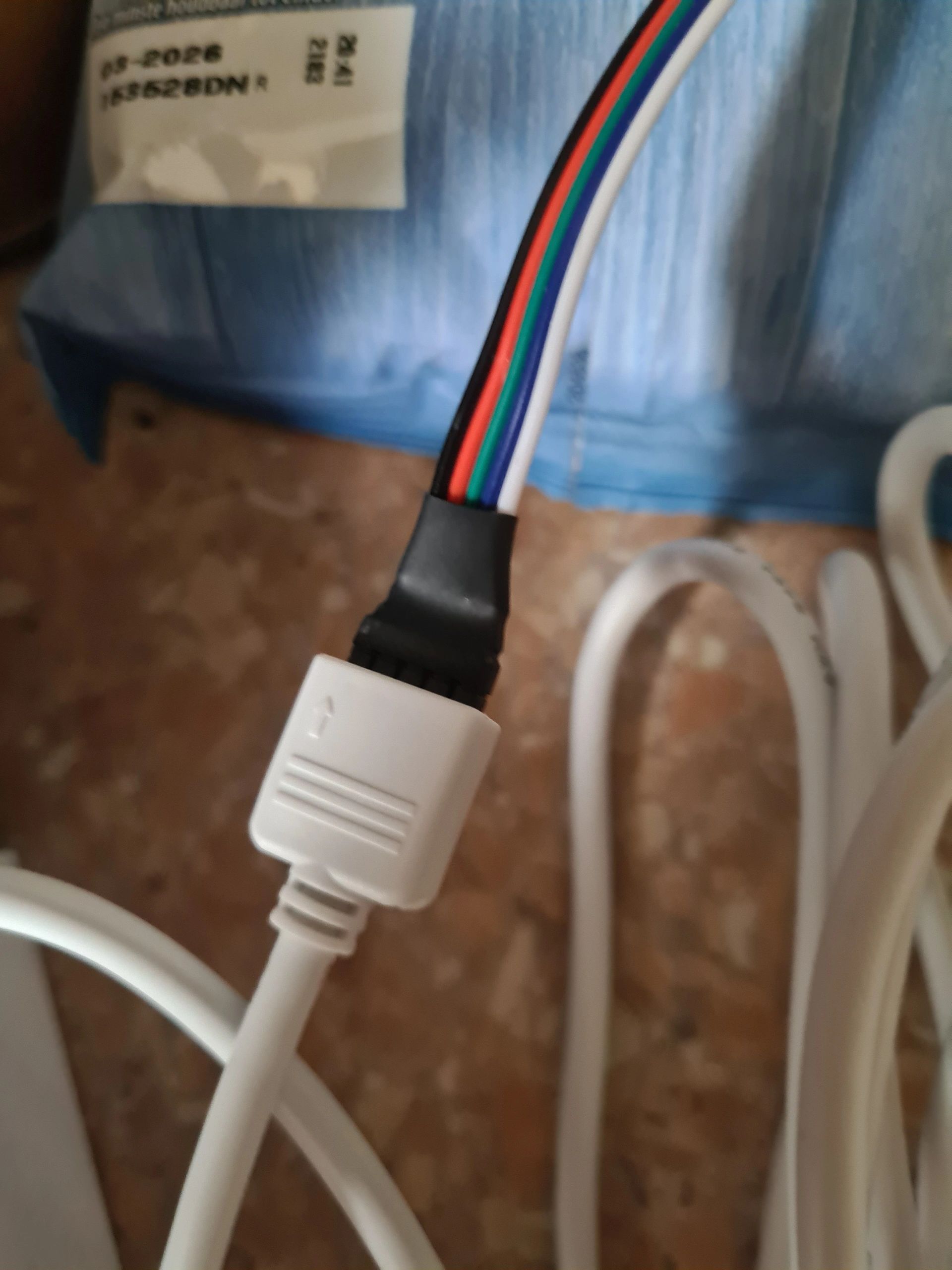 2,5 Meter RGBW Verlängerungskabel