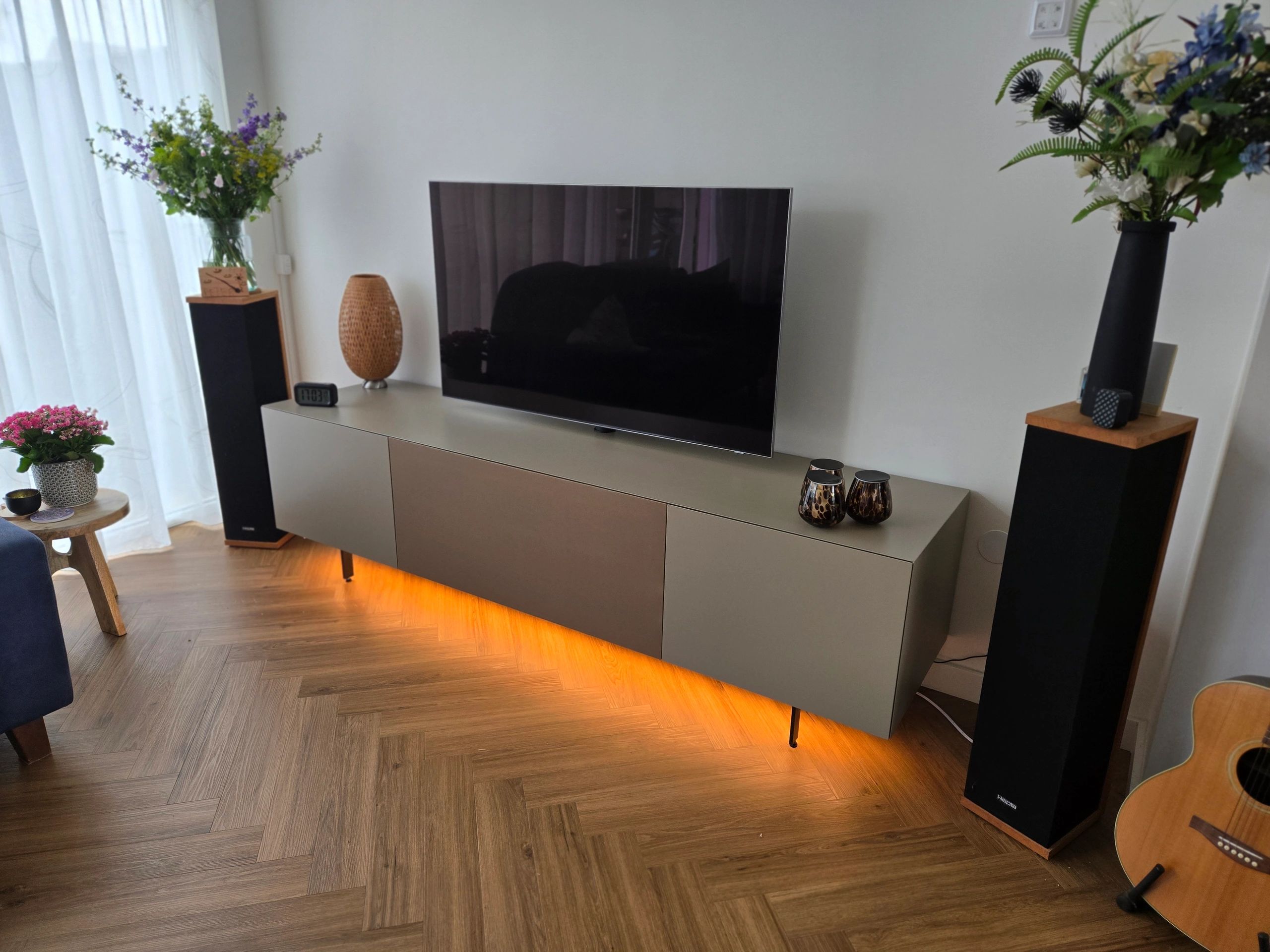 3 Meter warmweißer LED-Streifen COB mit 600 LEDs p/m - Komplettset