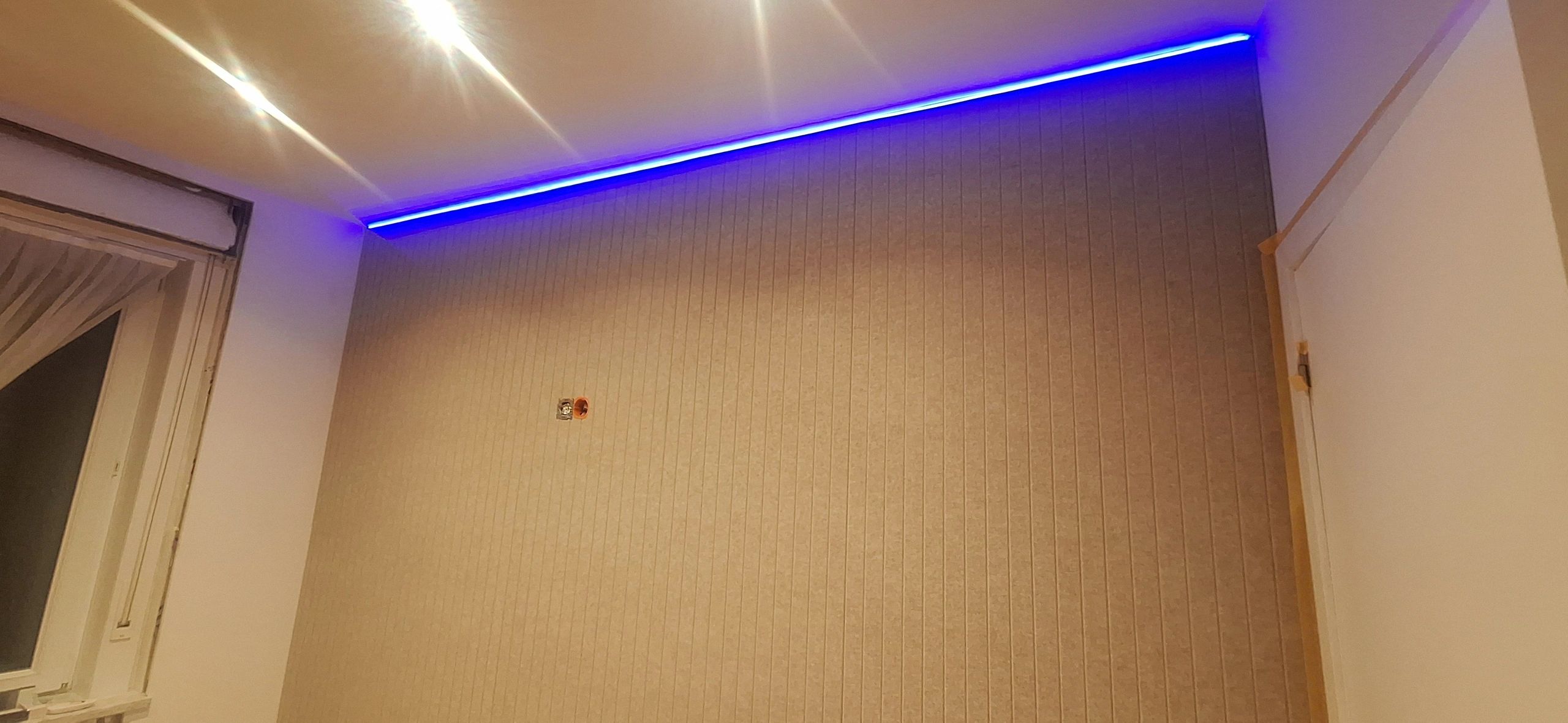 10 Meter RGB Neon LED Flex Midi gerade - komplettes Set Neon Beleuchtung