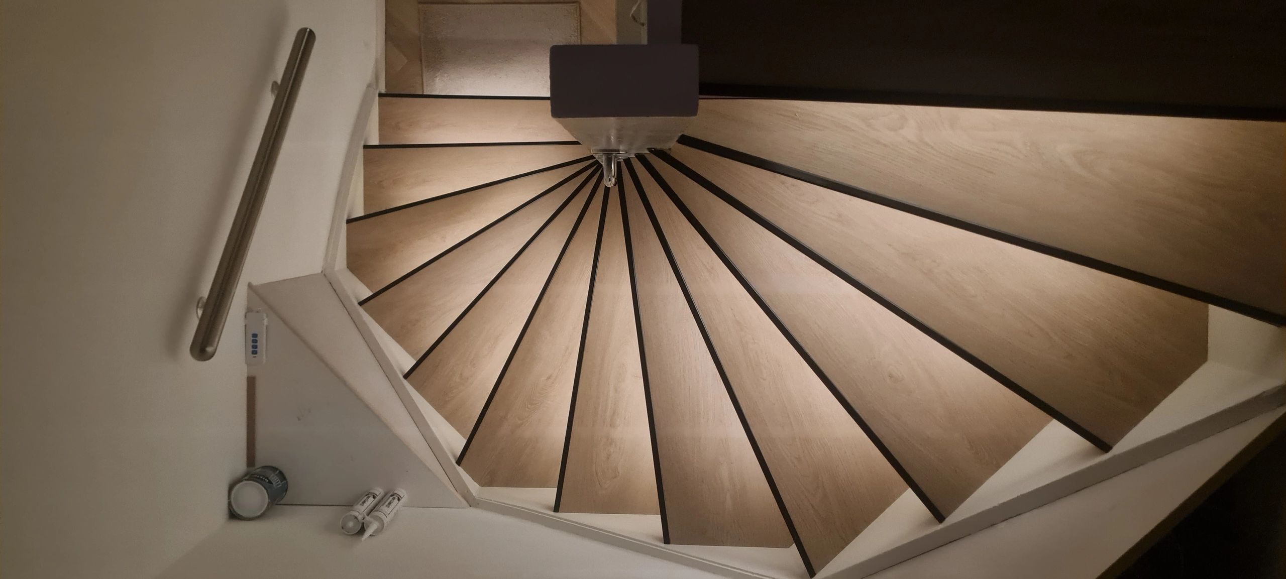 Dynamisches Treppenbeleuchtungsset Premium 50 cm