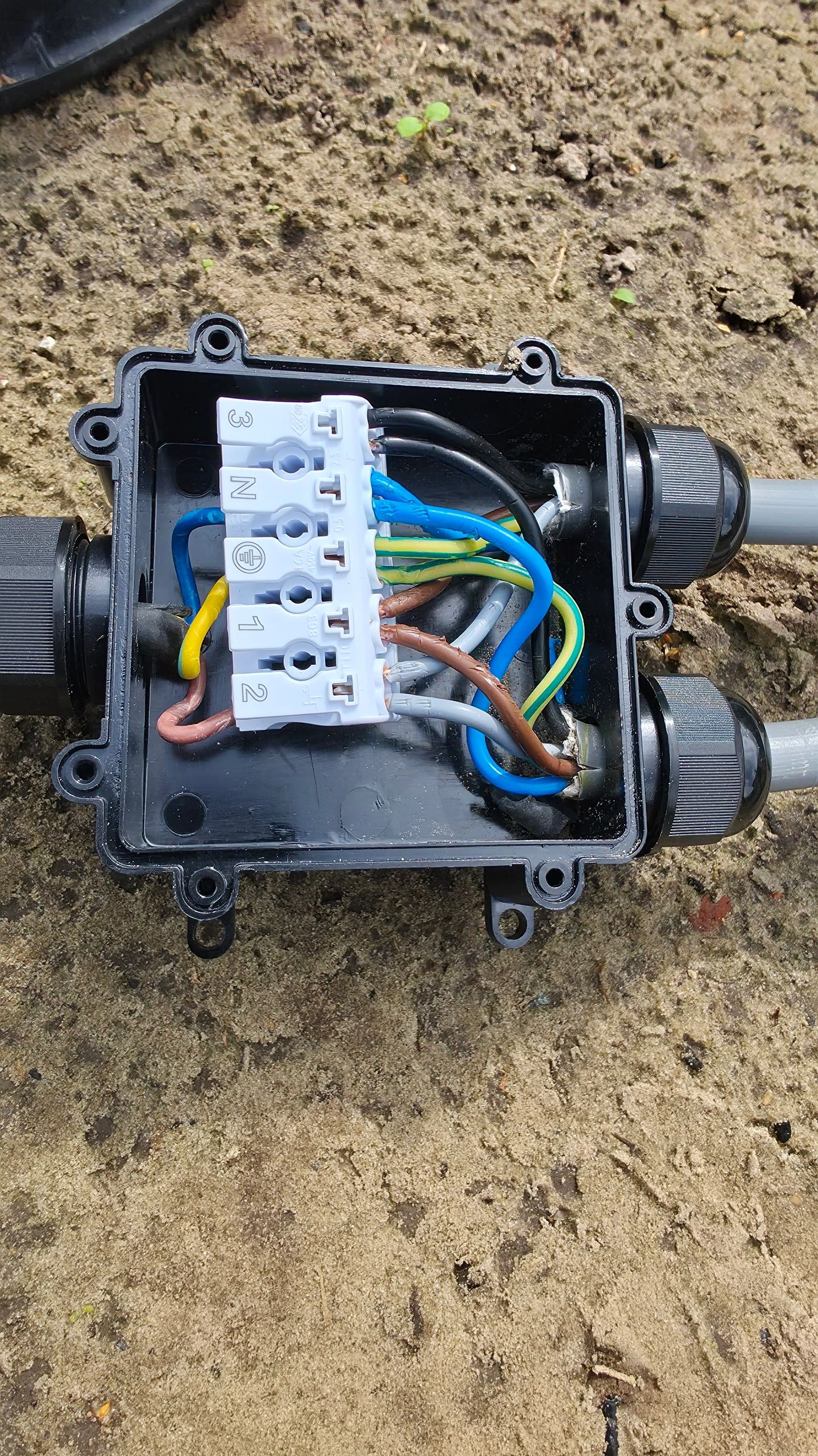Wasserdichter Verteilerkasten IP68 3-fach Y-Stück - 3er Set