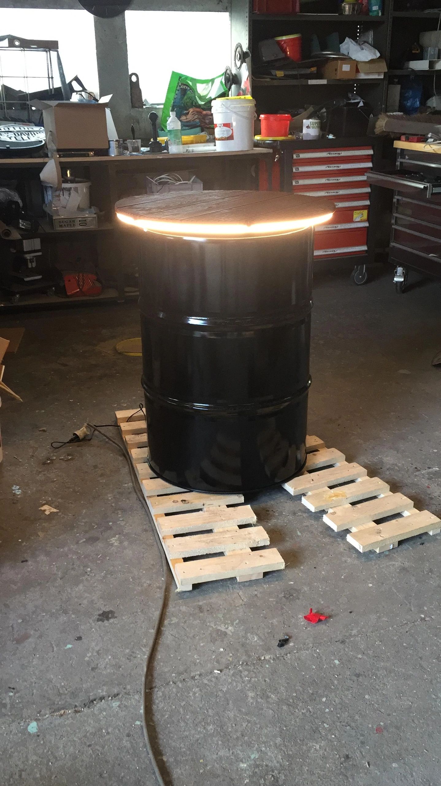 4 Meter Neon LED Flex Warmweiß Midi Top View - Einzelner Streifen