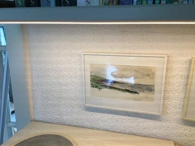 Led Streifen Profil Einbau tiefes Modell - komplett inklusiv Abschlusskappe 1 Meter 7 mm