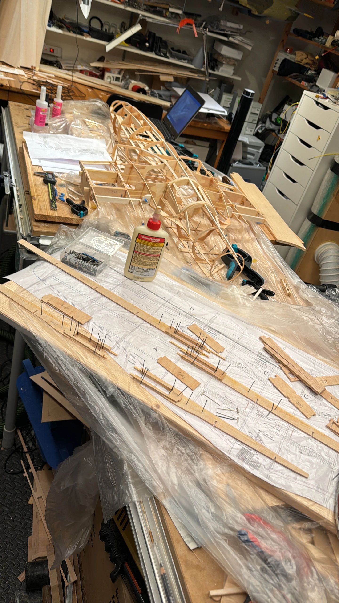 3 Meter - 360 Led's komplettes LED Streifen Set Warmweiß