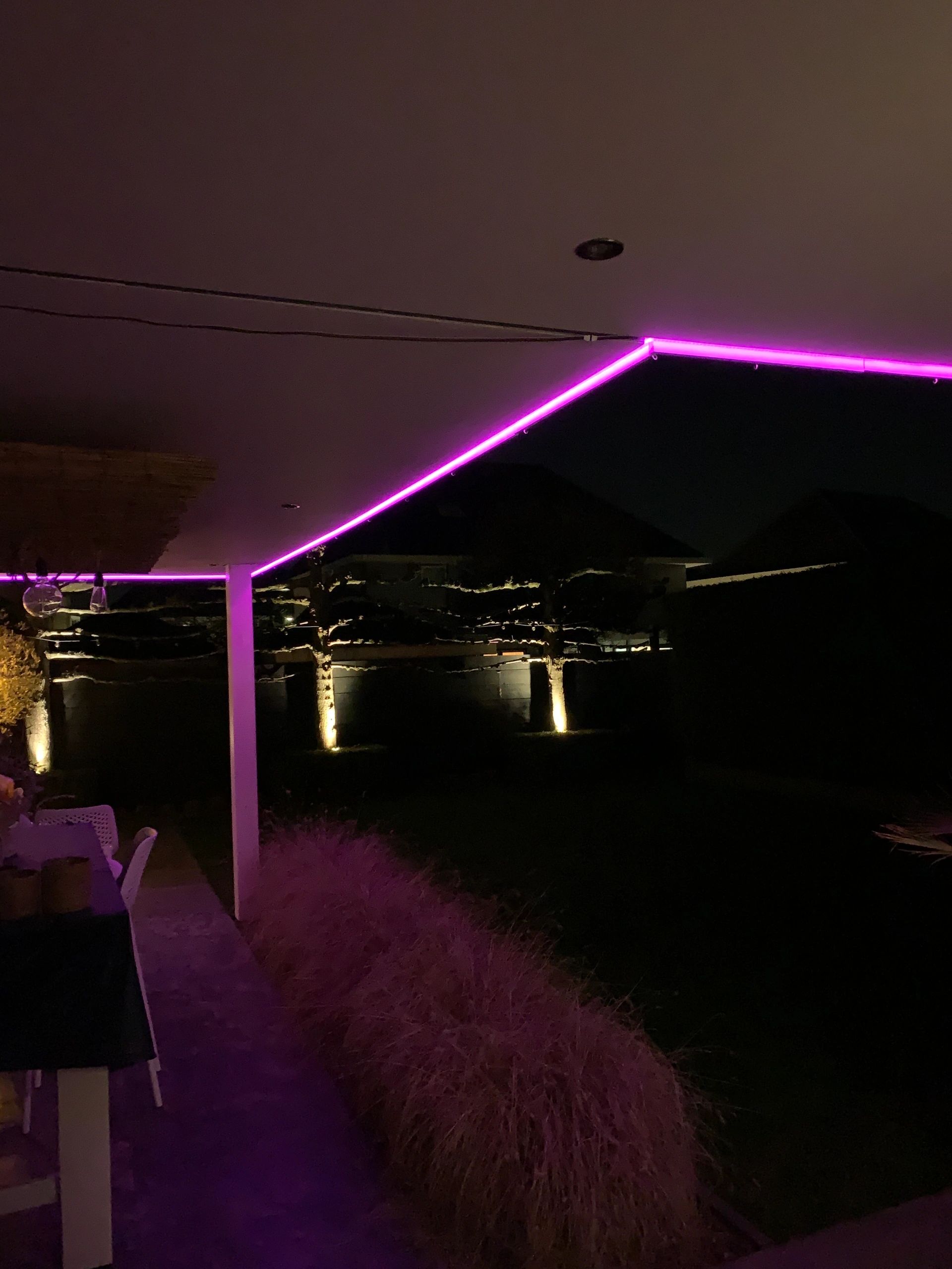 11 Meter RGBW LED Streifen komplettes Set - Pro 96 Led's pro Meter - Multicolor mit Warmweiß