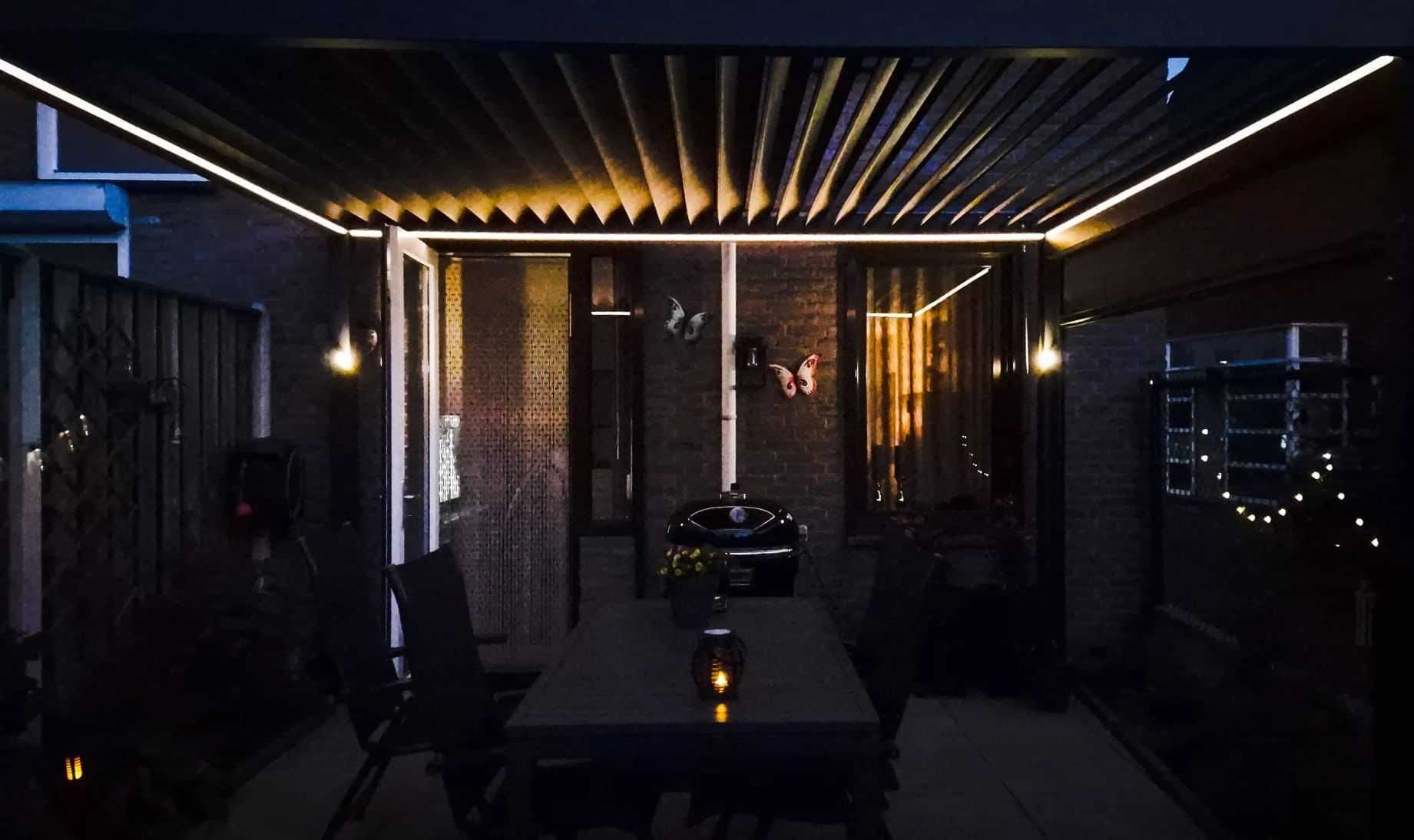 17 Meter Warmweißer LED Streifen für Außen komplettes Set