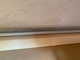 Led Streifen Profil breit Aufbau tiefes Modell - komplett mit Abschlusskappe 1,5 Meter