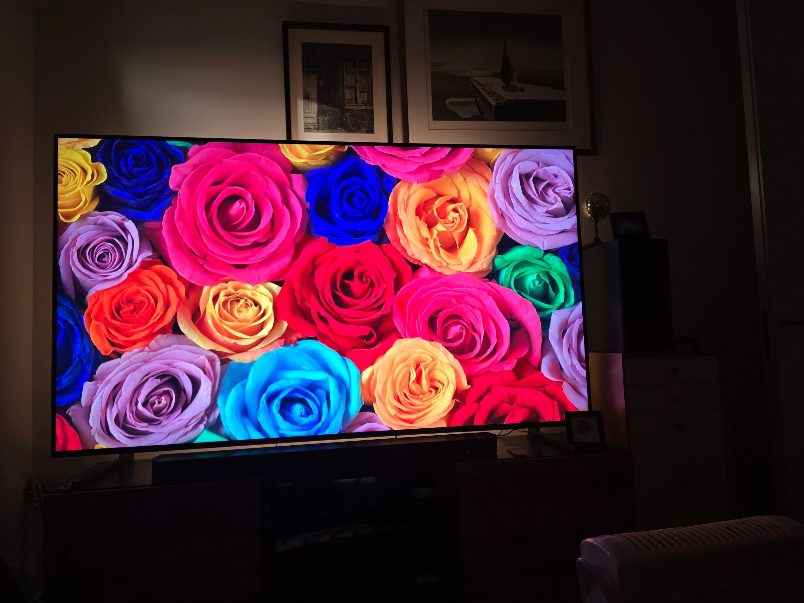TV backlight Set mit 4 RGBWW Led Streifen für TV’s 40-50 inch