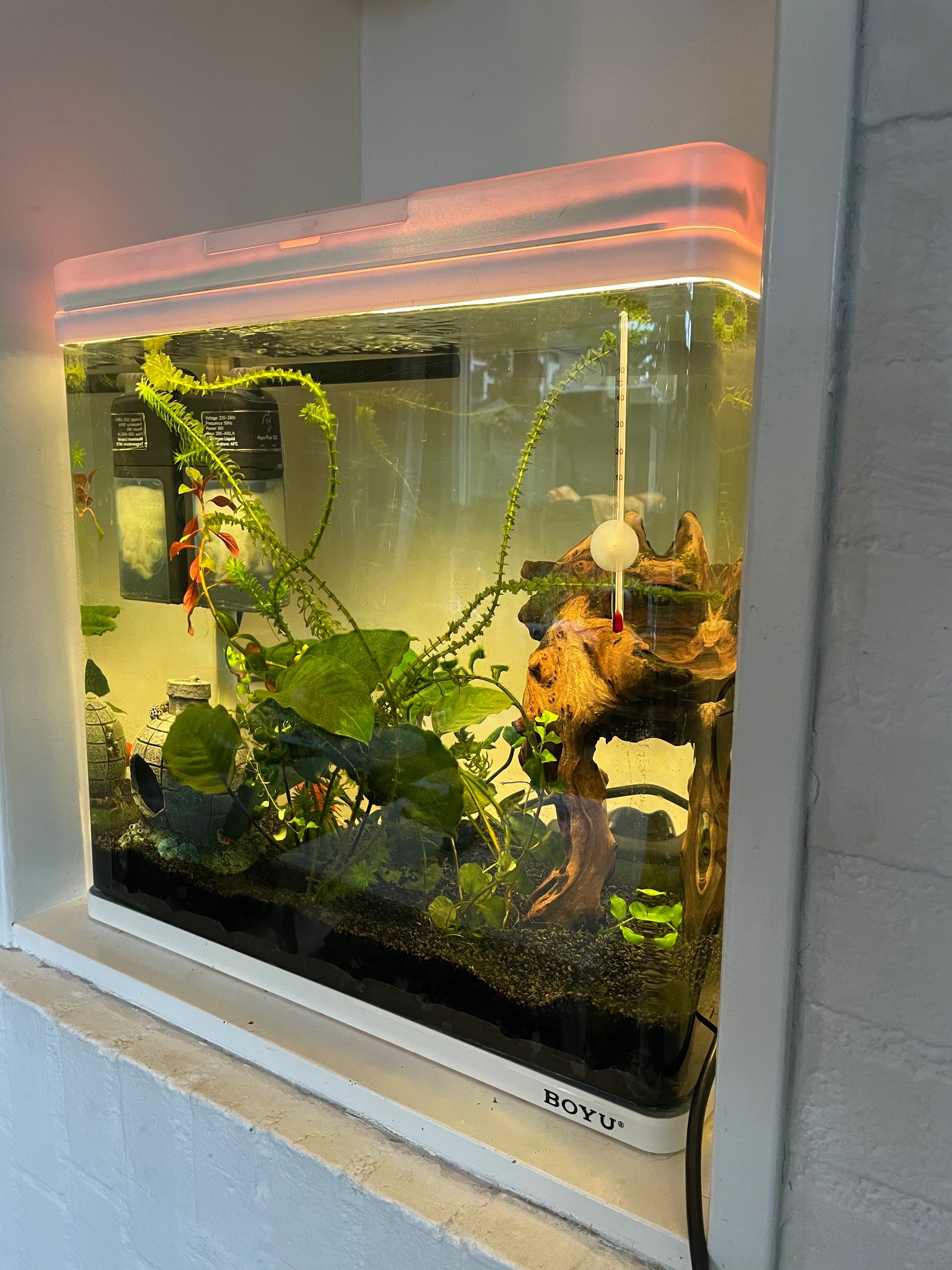 2 bis 2,5 Meter Warmweiß komplettes Set Aquarium LED Streifen