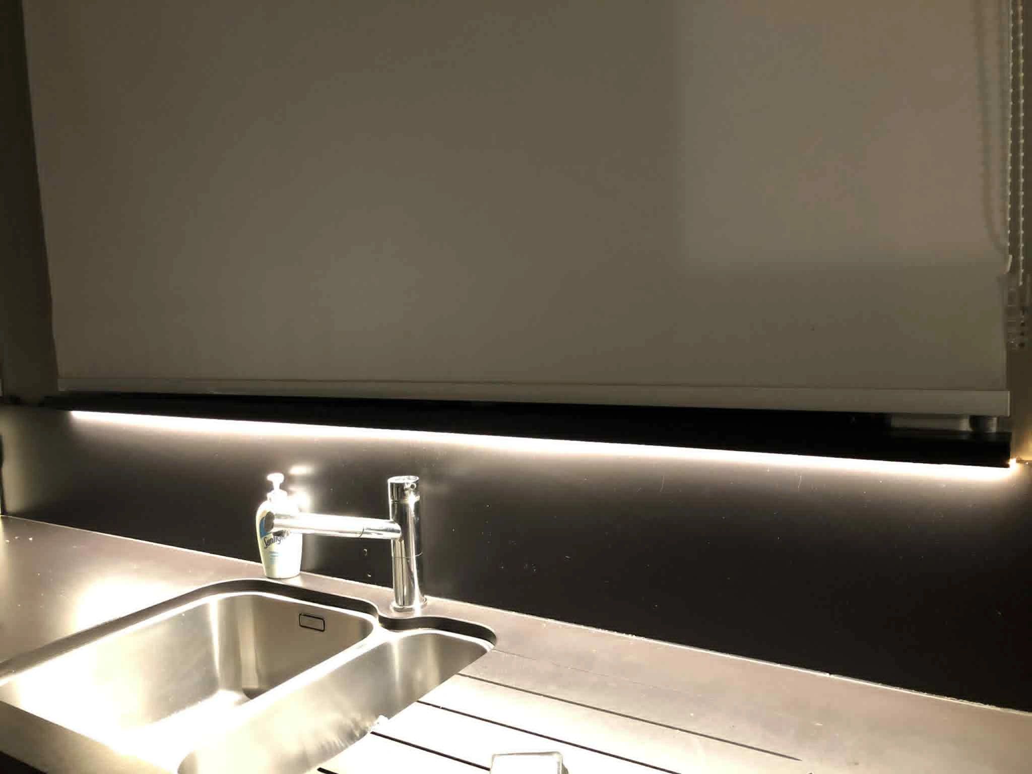 1 Meter LED Streifen Warmweiß komplettes Set - Basic - 128 leds p/m