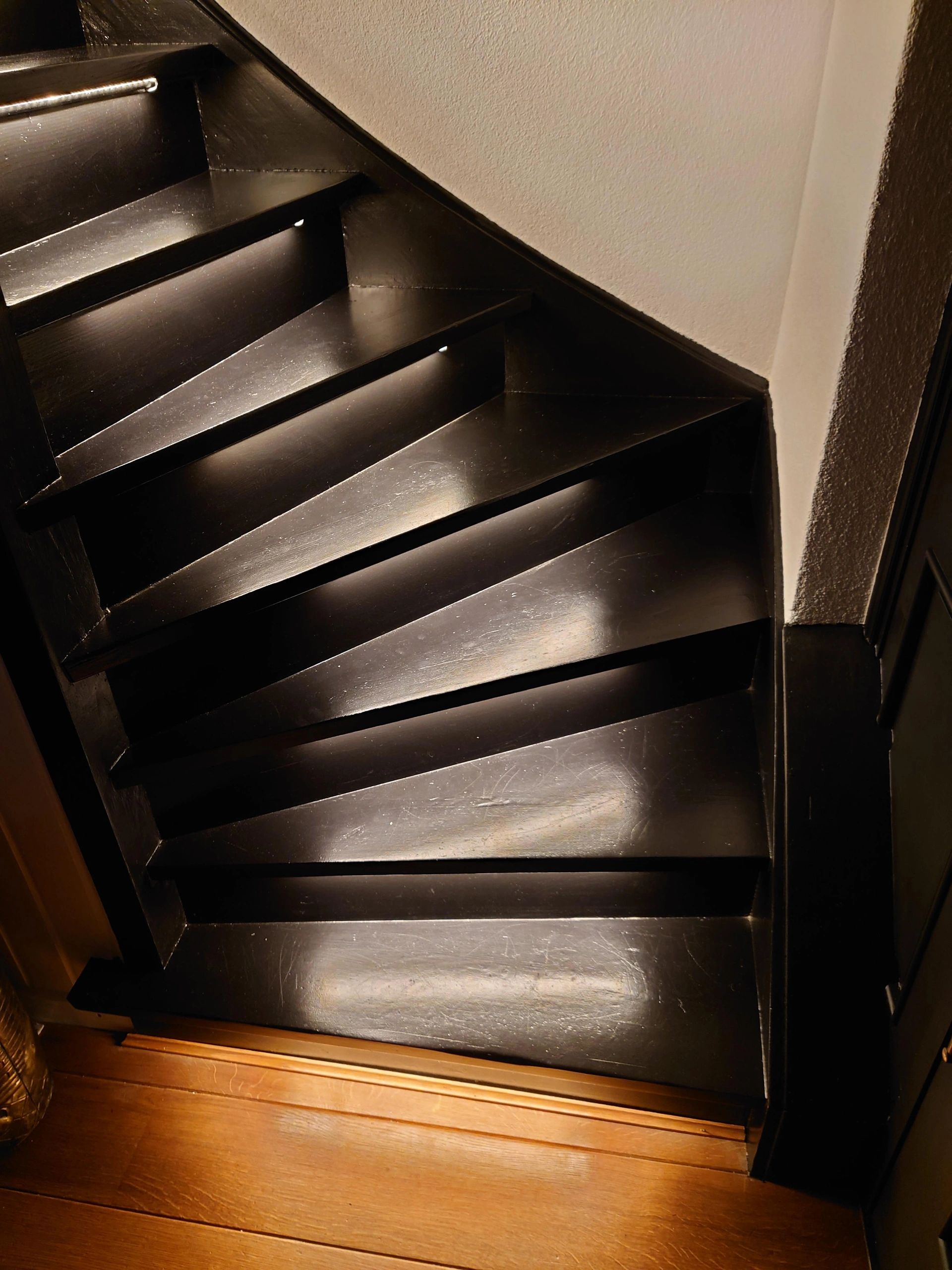 Treppenbeleuchtung LED Streifen  Warmweiß - komplettes Set 50 cm