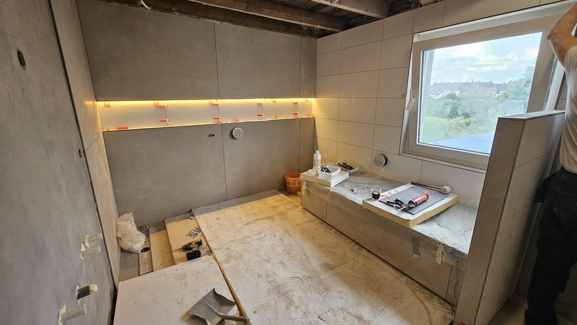 Led Streifen COB warmweiß - 9 Meter - Seperater Streifen mit 384 Leds pro Meter