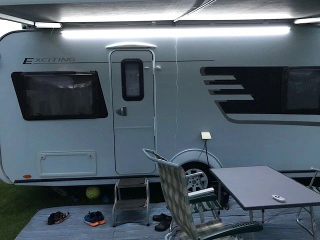 LED Streifen EckprofilSlim line - komplett mit Abschlusskappe 1 Meter