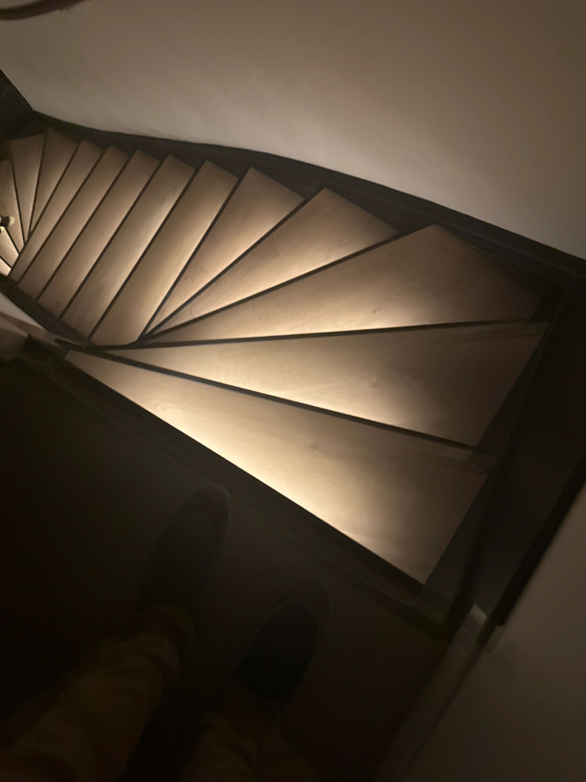 Treppenbeleuchtung LED Streifen warmweiß 50 cm - Komplettset inkl. Profil