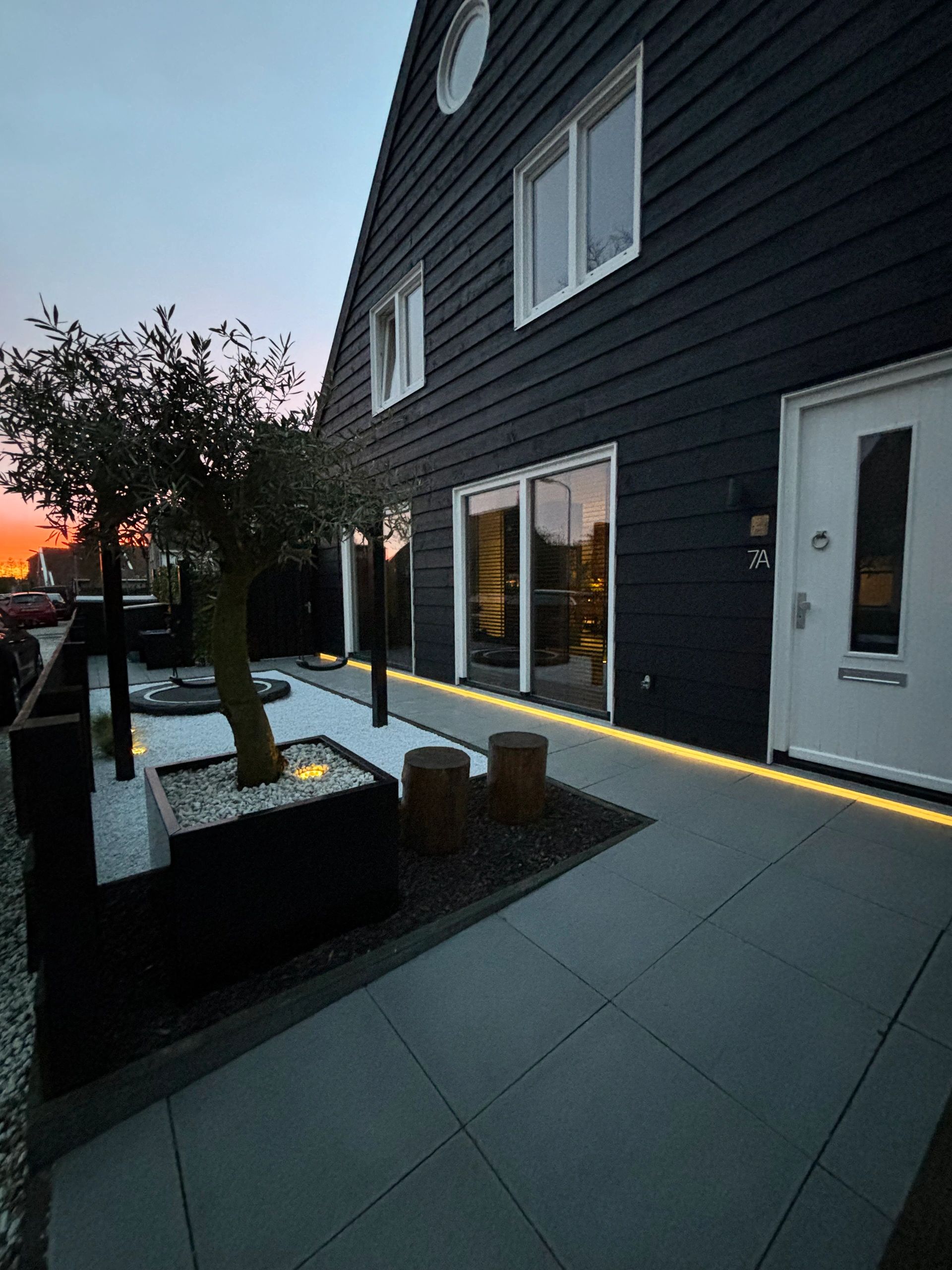 4 Meter Warmweißer LED Streifen für Außen komplettes Set