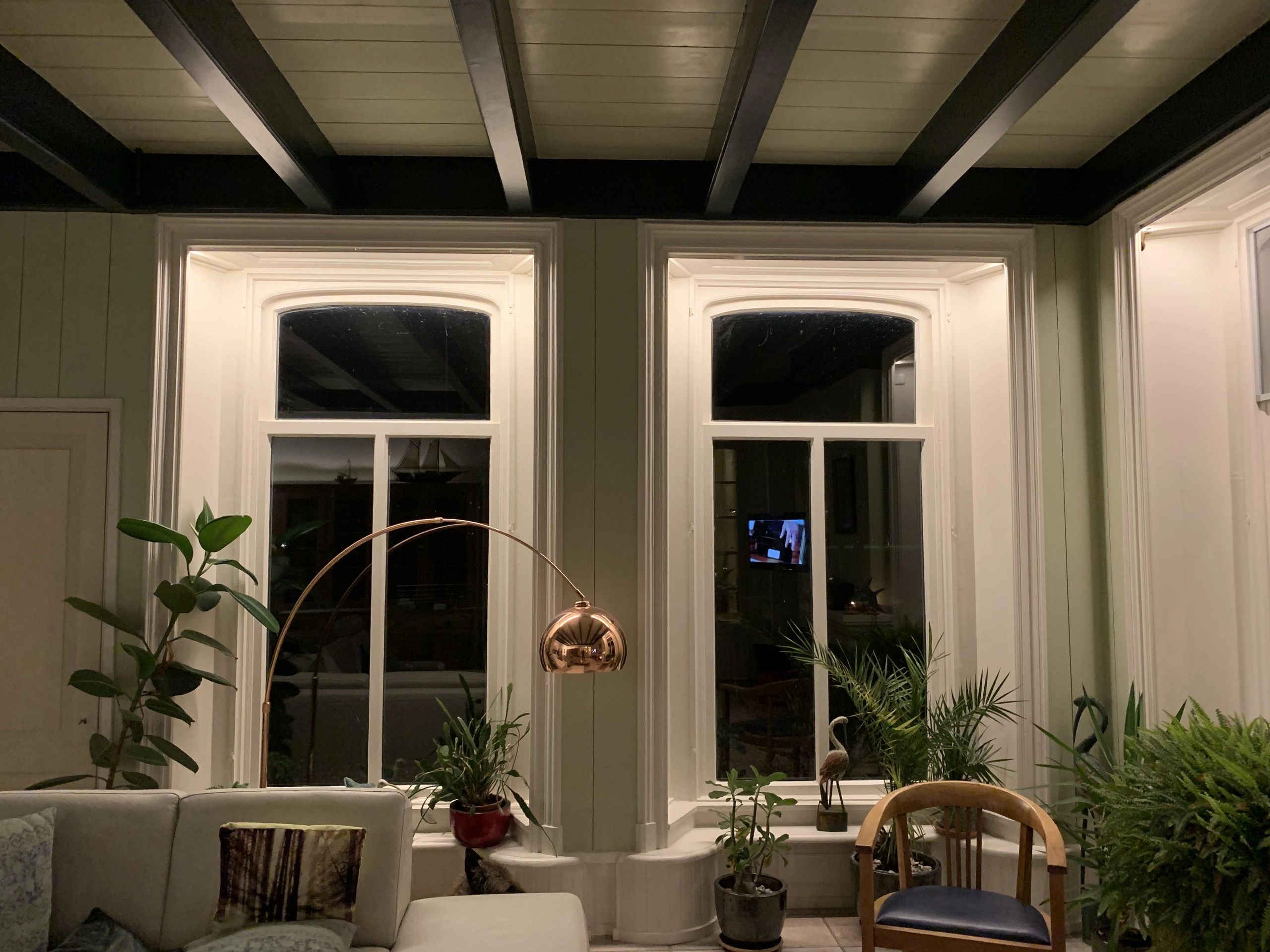 Aluminium LED Streifen Profil Aufbau 4M - 7 mm hoch - komplett mit Abdeckkappe