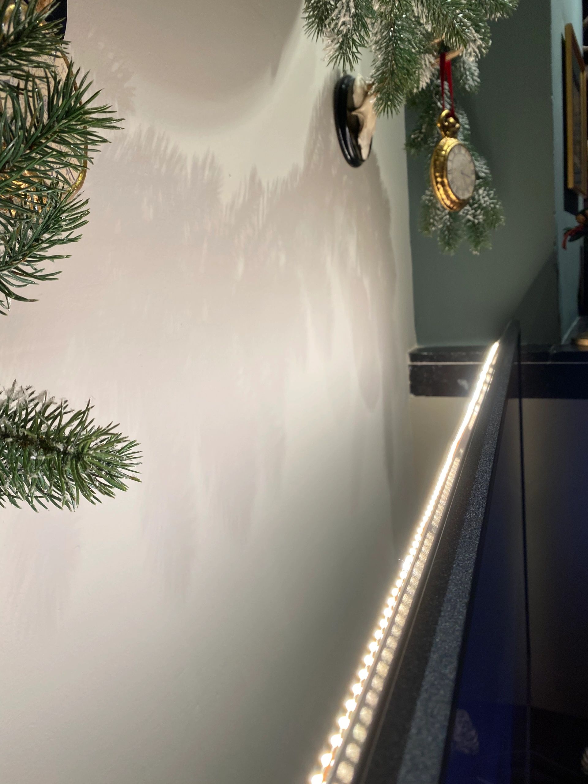 1 Meter LED Streifen Warmweiß komplettes Set - Basic  - 128 leds p/m