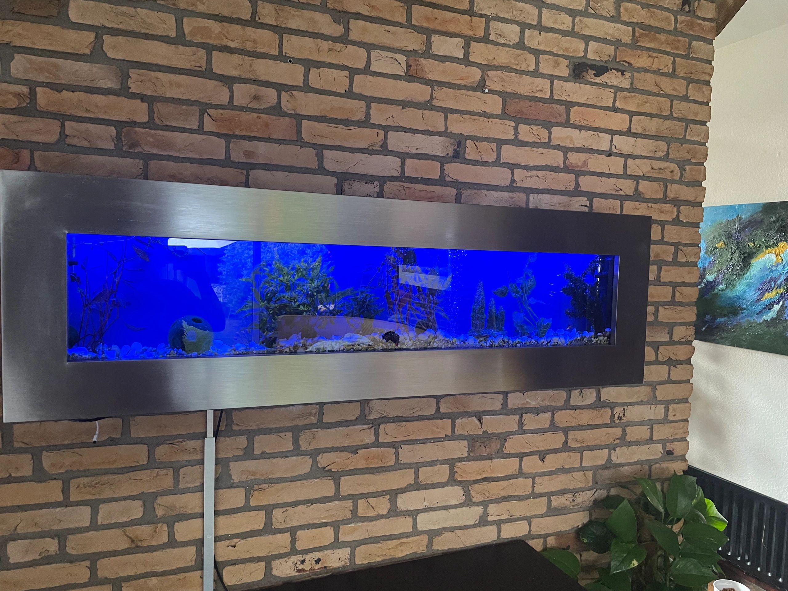 2,5 bis 5 Meter RGB komplettes Set Aquarium LED Streifen