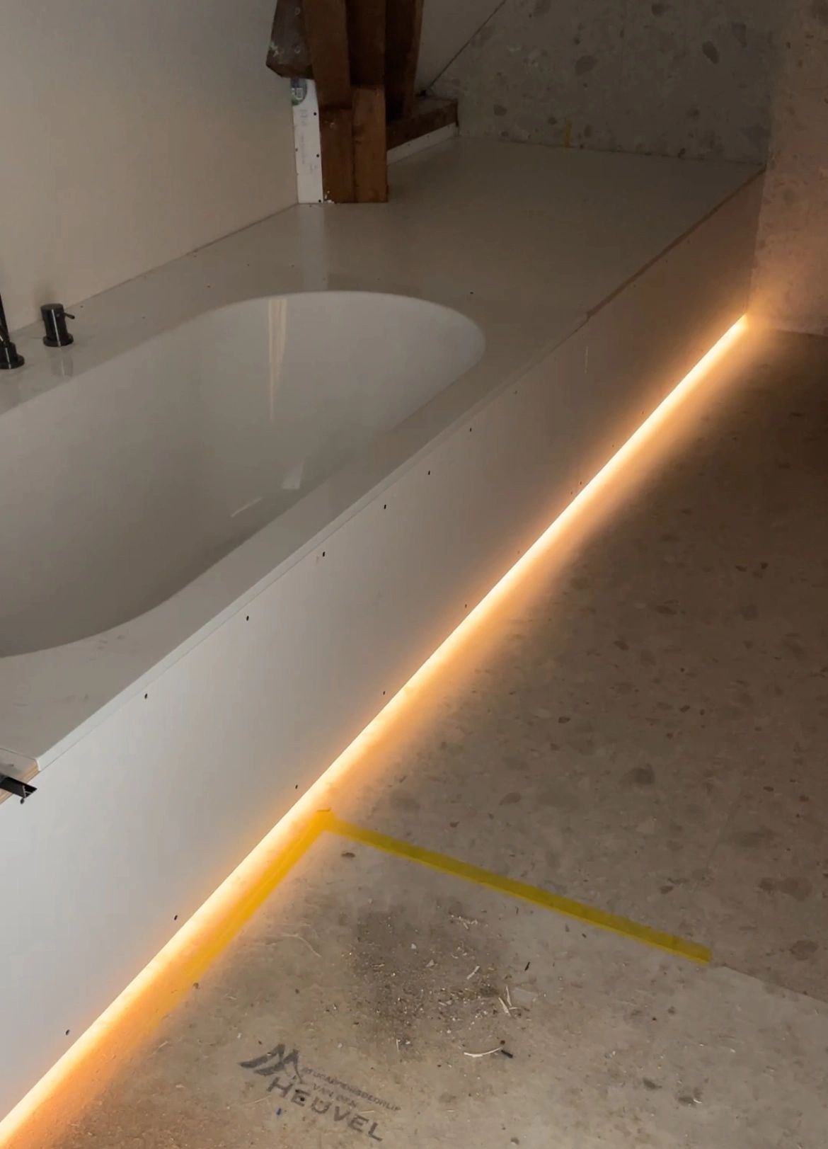 LED-Streifen COB warmweiß - 3 Meter - Loser Streifen mit 600 LEDs p/m