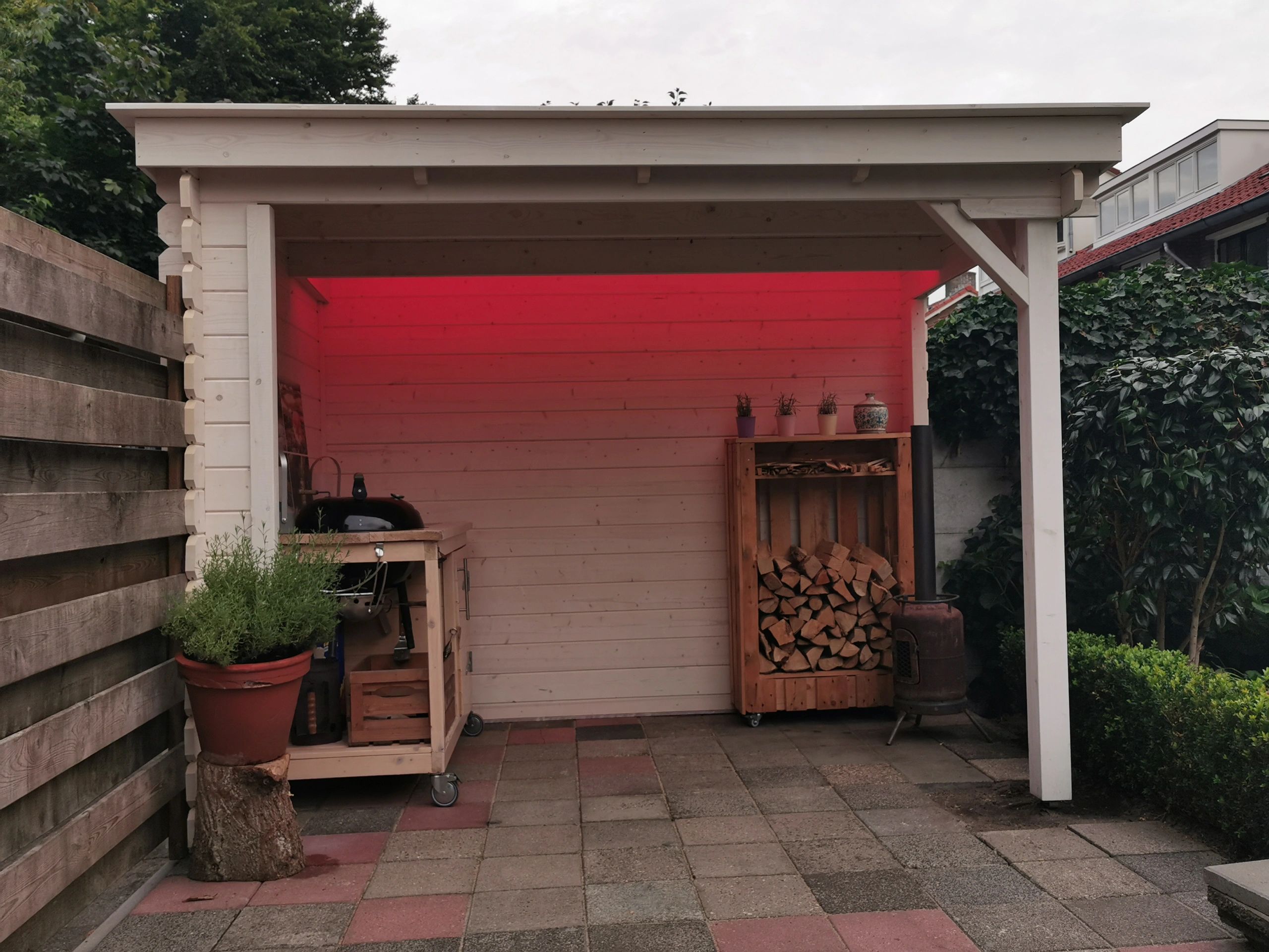 Aluminium LED Streifen Profil Aufbau 3M - 7 mm hoch - komplett mit Abdeckkappe