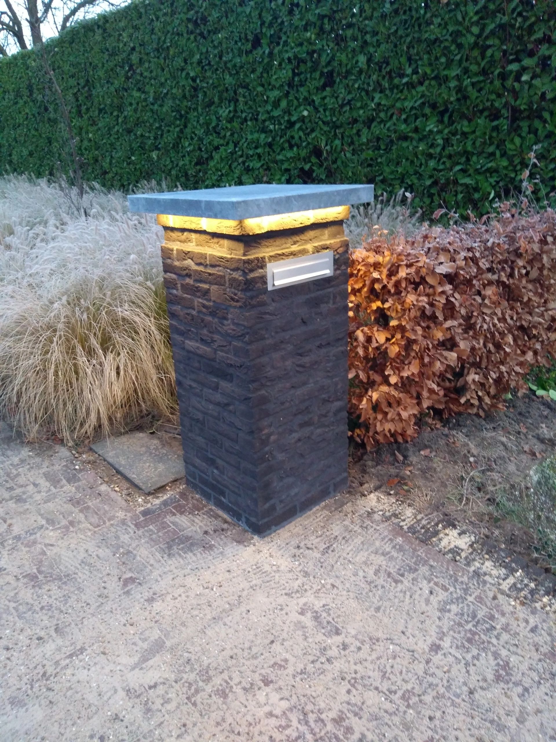 LED Streifen Profil breit Einbau niedrig 3 Meter