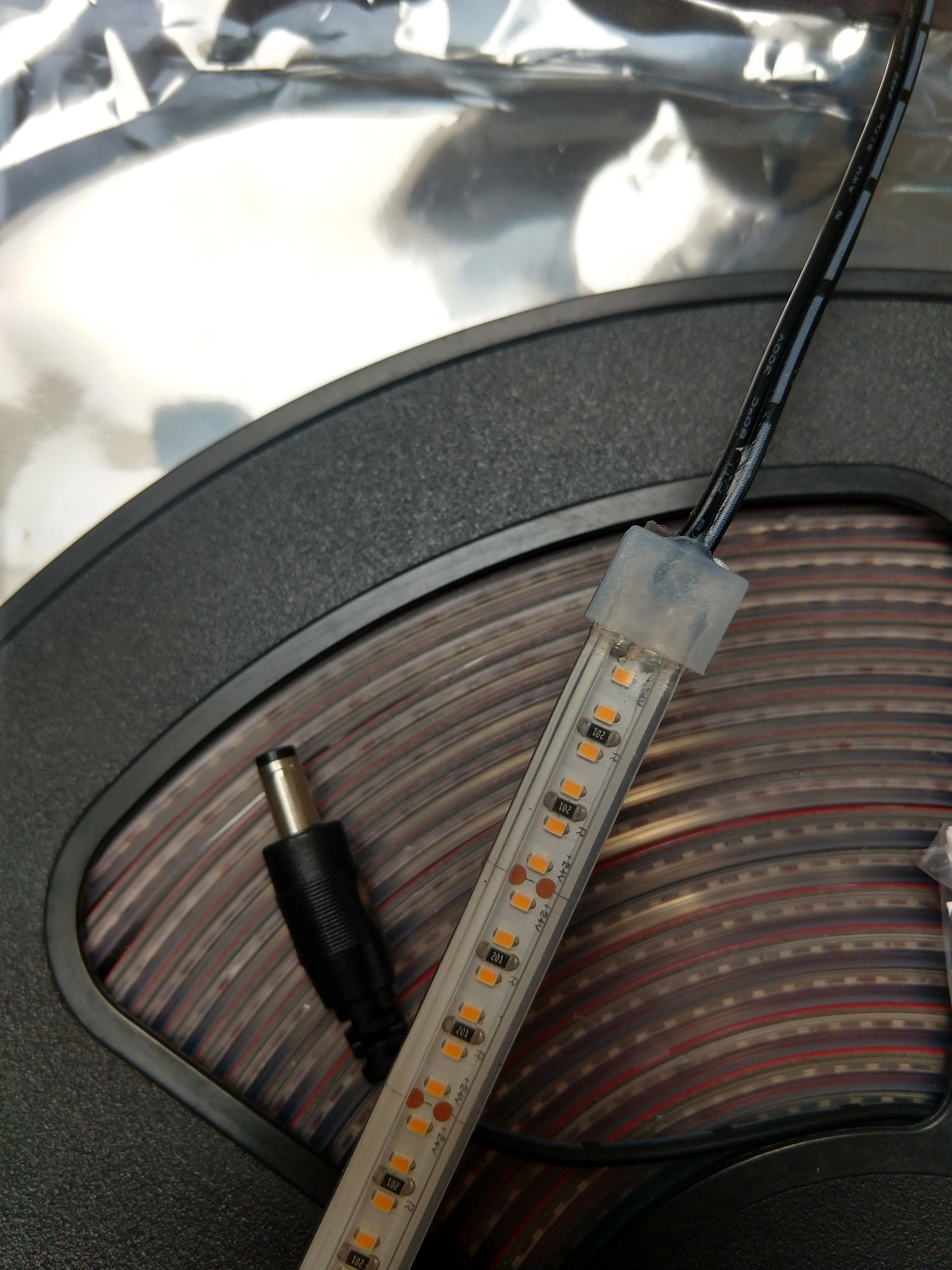 8 Meter LED Streifen Warmweiß PRO - 1920 Led's