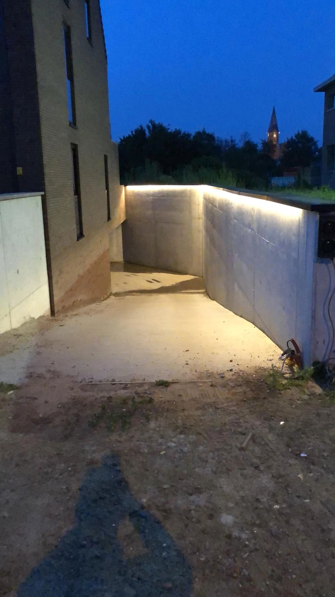 4 Meter Neon LED Flex Warmweiß Midi Top View - Einzelner Streifen