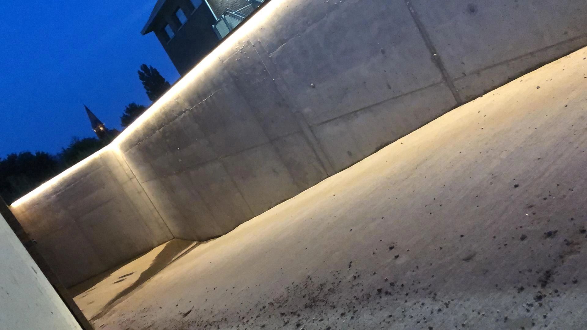 4 Meter Neon LED Flex Warmweiß Midi Top View - Einzelner Streifen