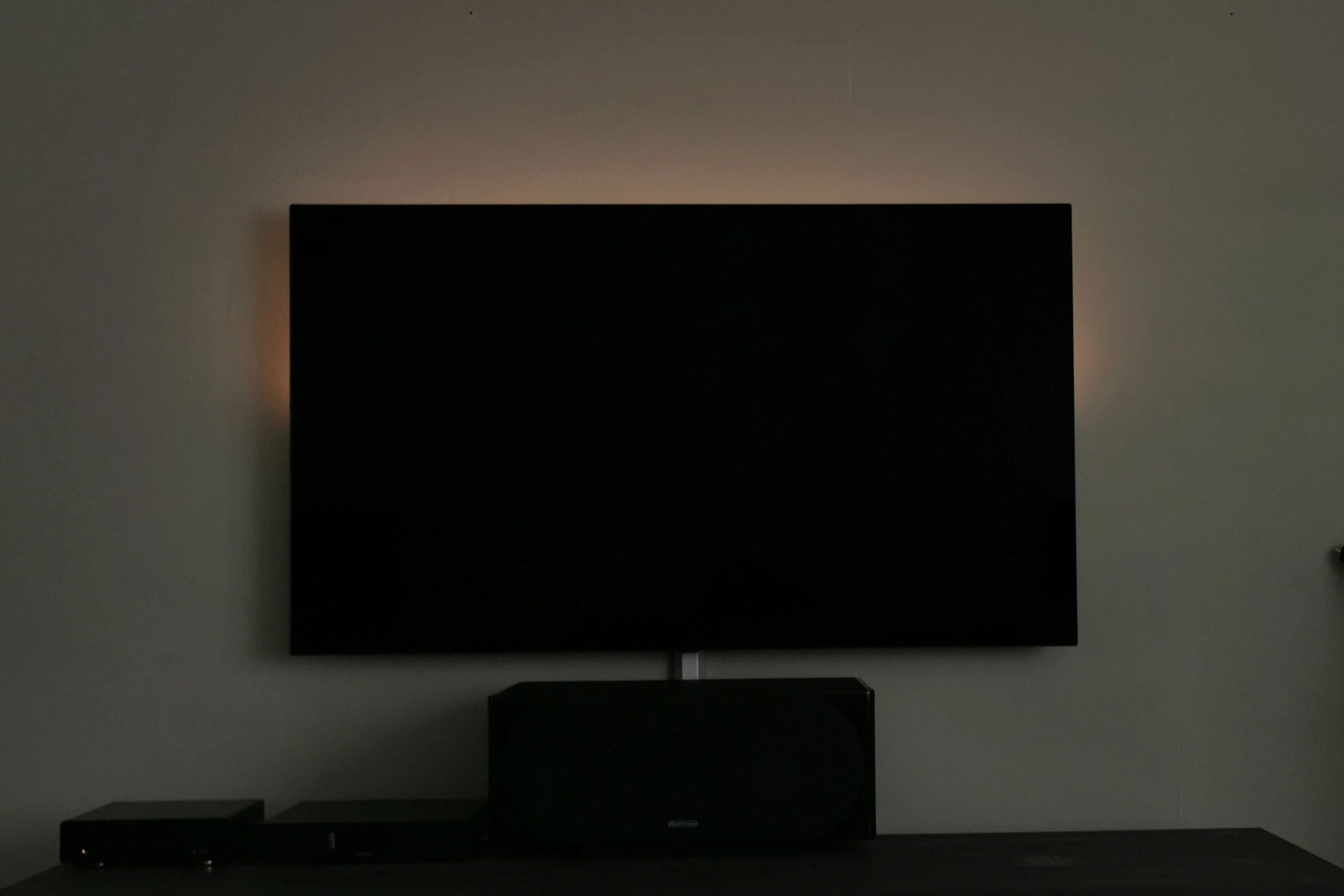 TV backlight Set mit 1 RGBWW Led Streifen für TV’s 50-60 inch