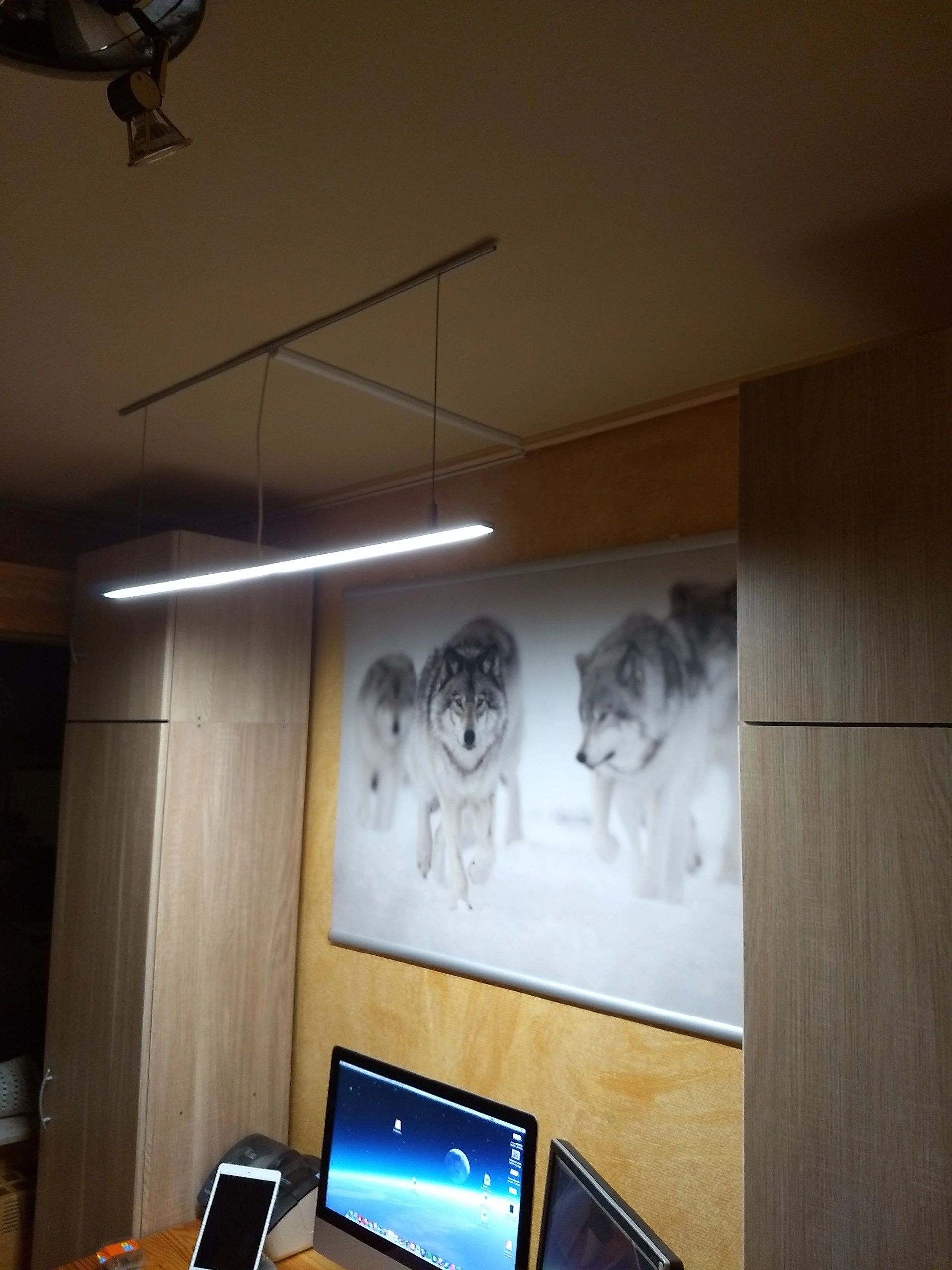 Led Streifen Profil breit Aufbau tiefes Modell - komplett inklusiv Abschlusskappe 1 Meter