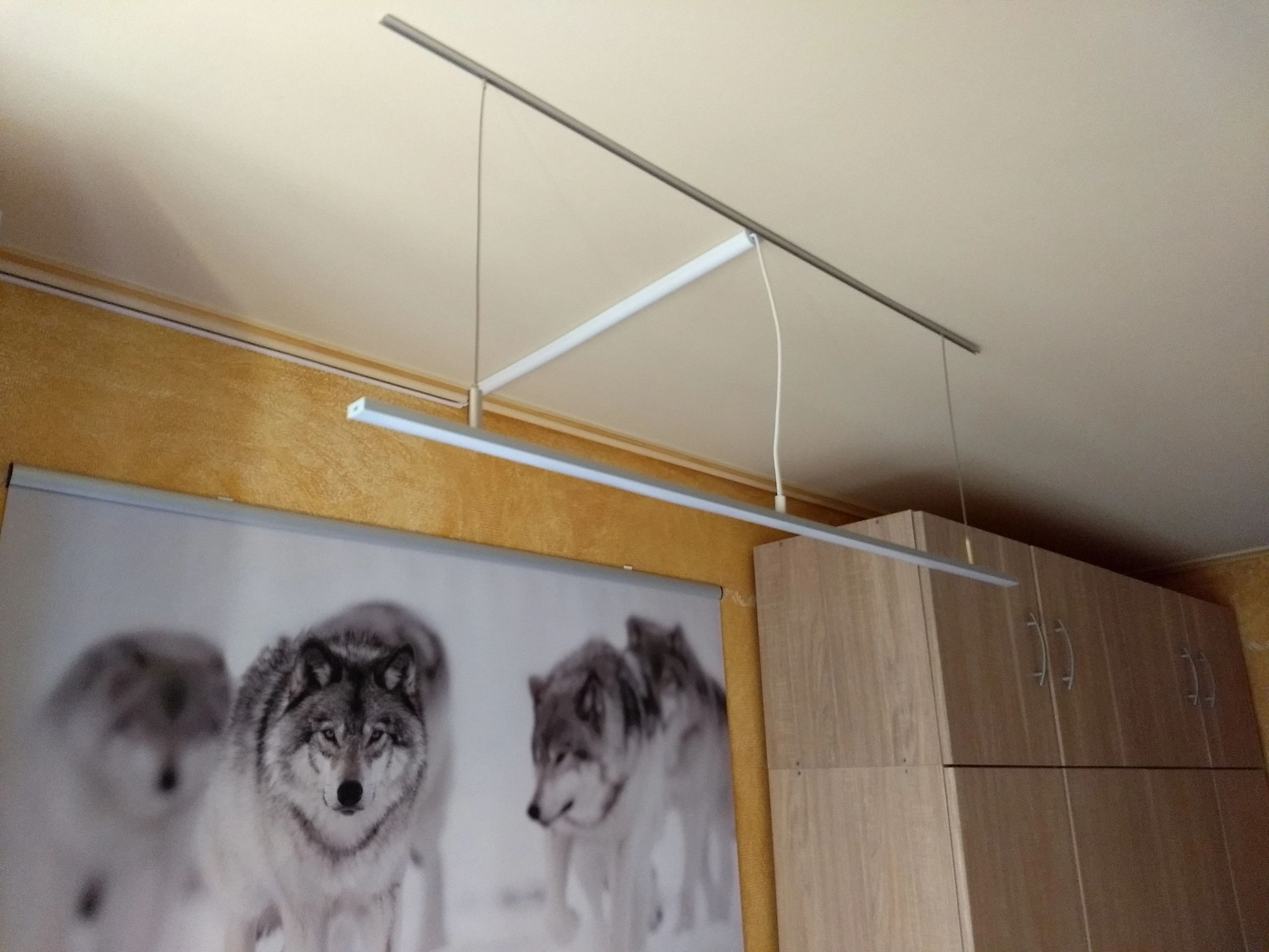 Led Streifen Profil breit Aufbau tiefes Modell - komplett inklusiv Abschlusskappe 1 Meter