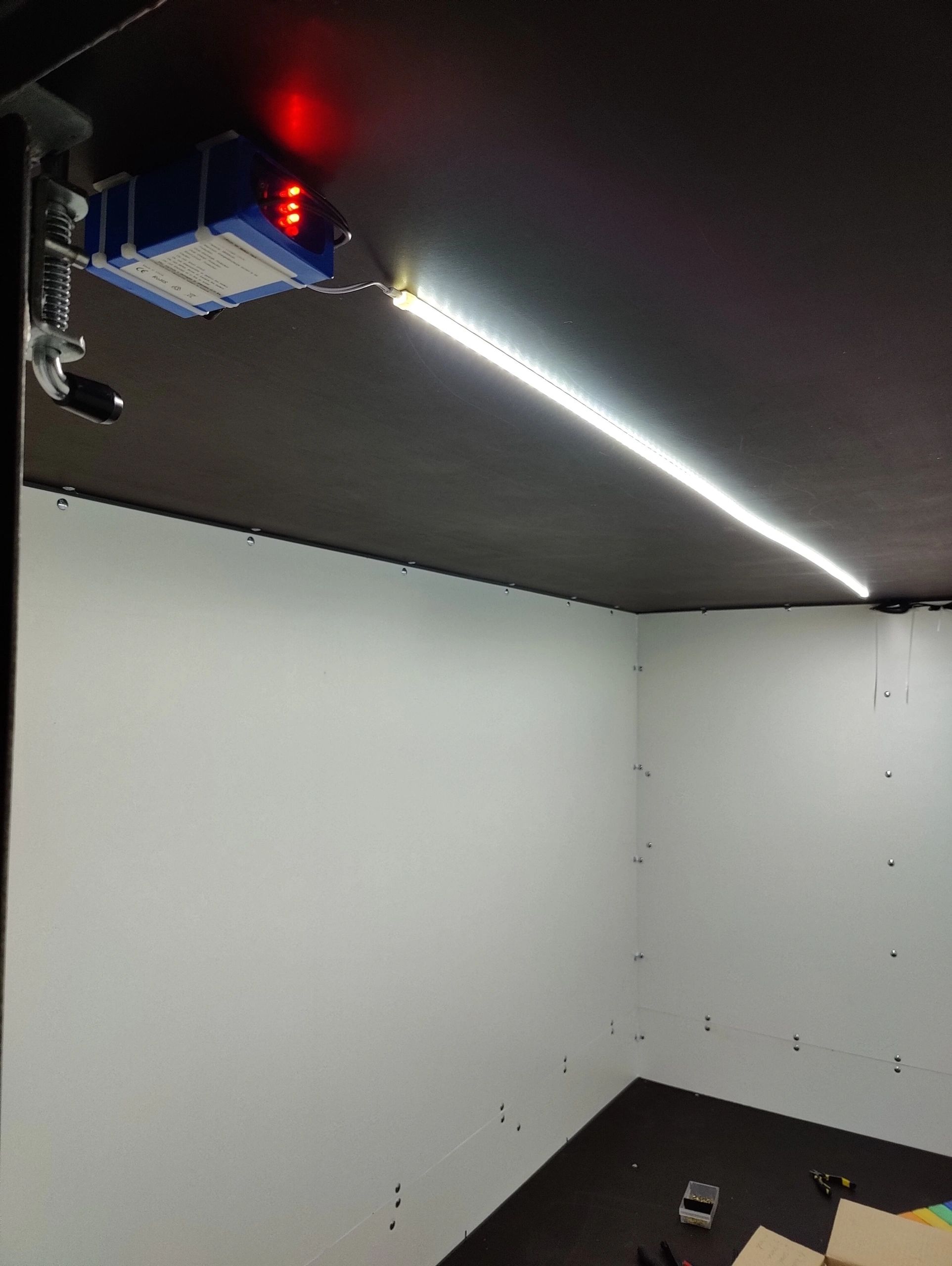 Led Streifen auf Batterie Warmweiß , Neutralweiß oder Kaltweiß komplettes Set 5 Meter