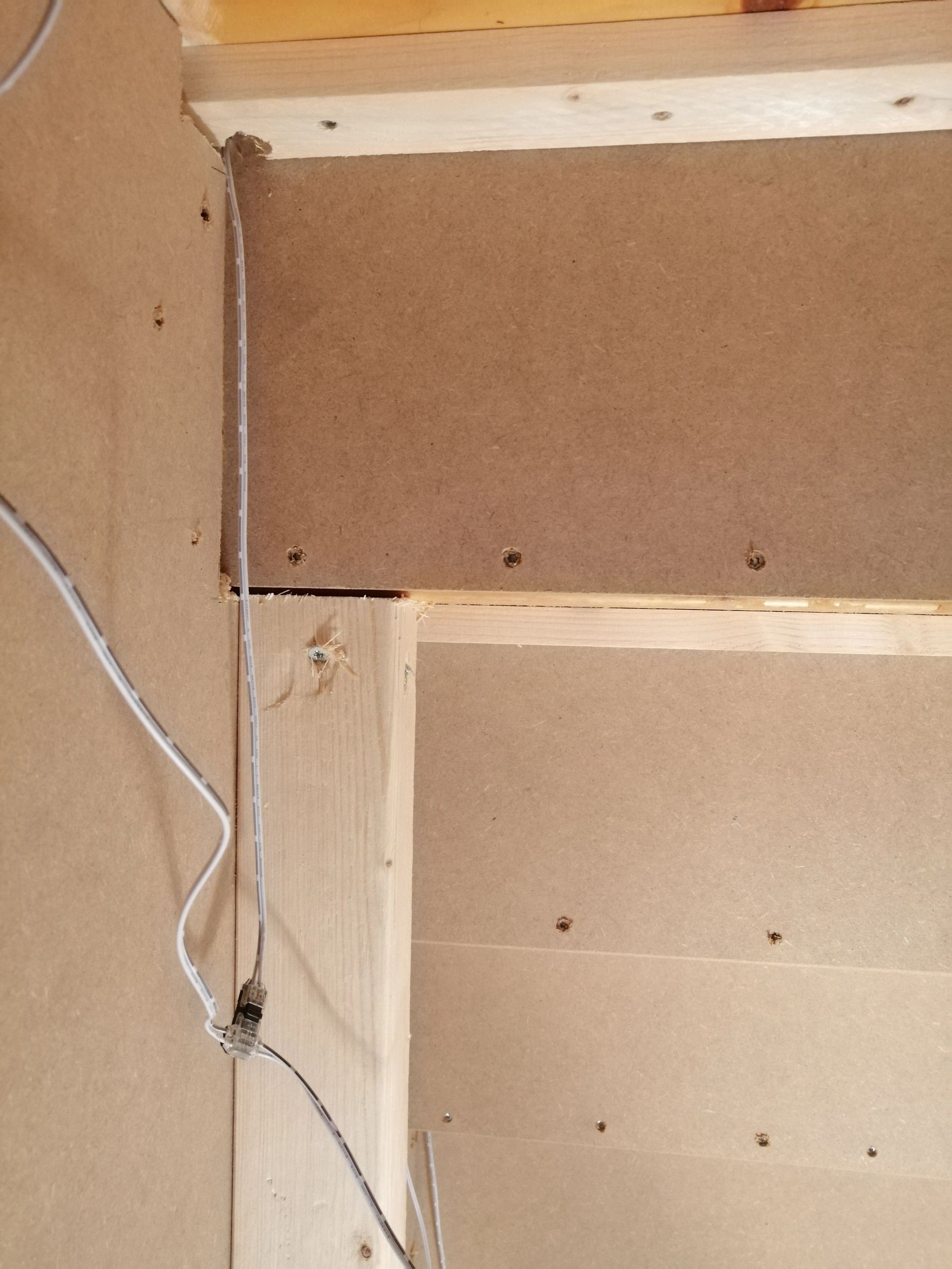 Treppenbeleuchtung LED Streifen  Warmweiß - komplettes Set 50 cm