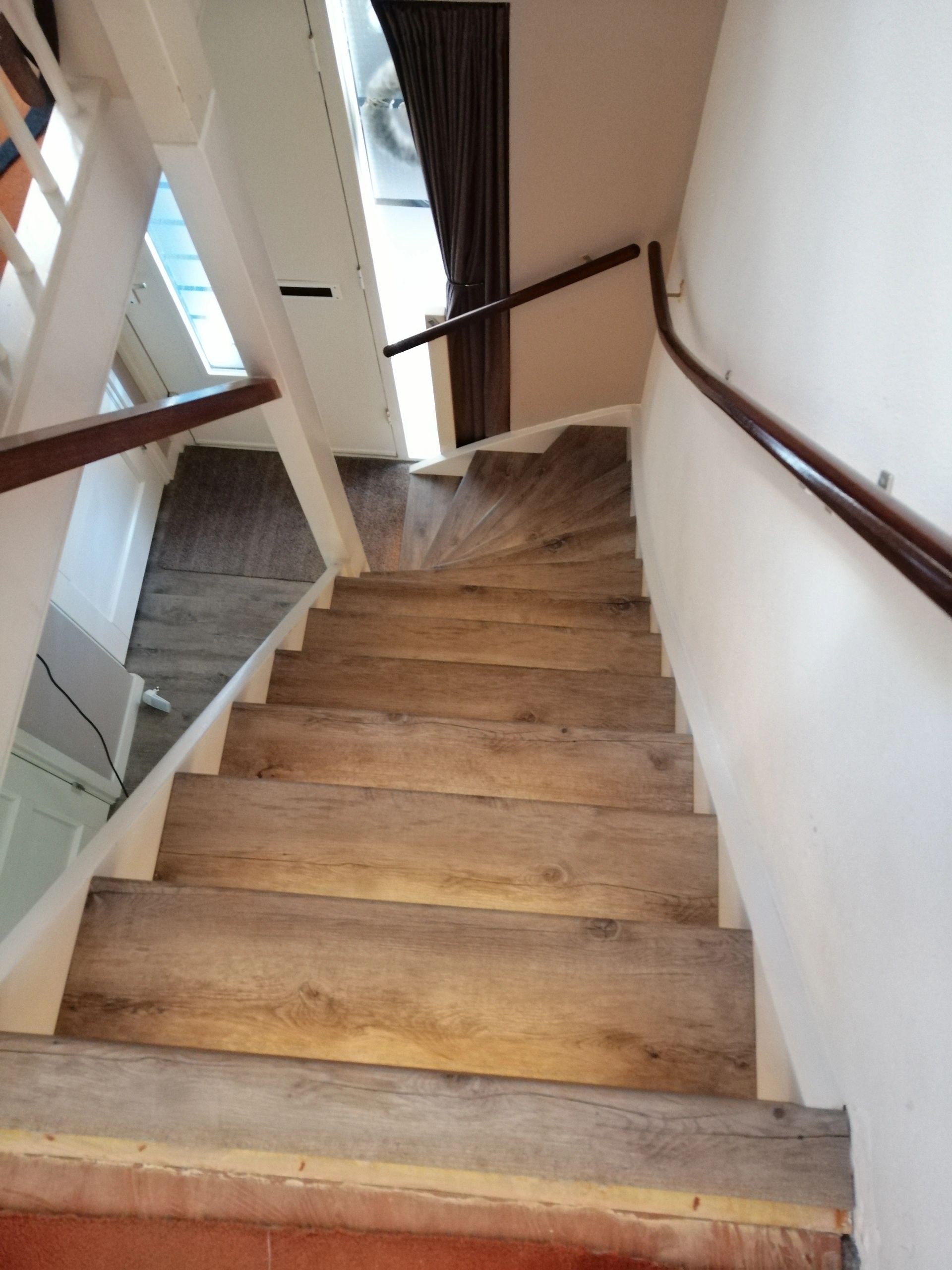 Treppenbeleuchtung LED Streifen  Warmweiß - komplettes Set 50 cm