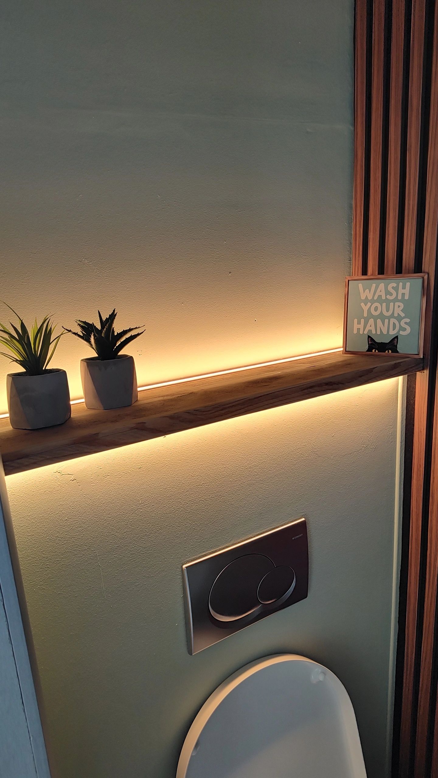 Aluminium LED Streifen Profil schwarz Einbau 2M Slim Line - 7 mm hoch - komplett mit AbschlusskAppe