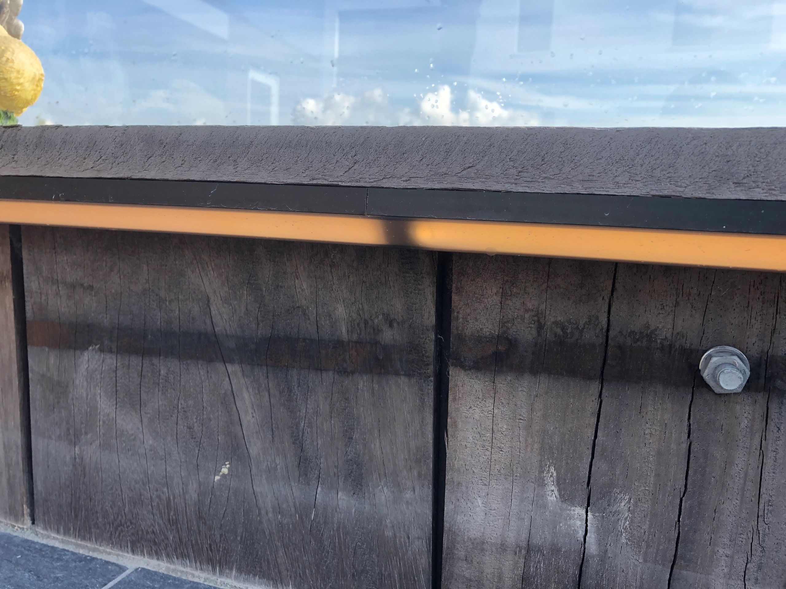 Led Streifen Eckprofil schwarz - Slim line - komplett inklusiv Abschlusskappe 1 Meter