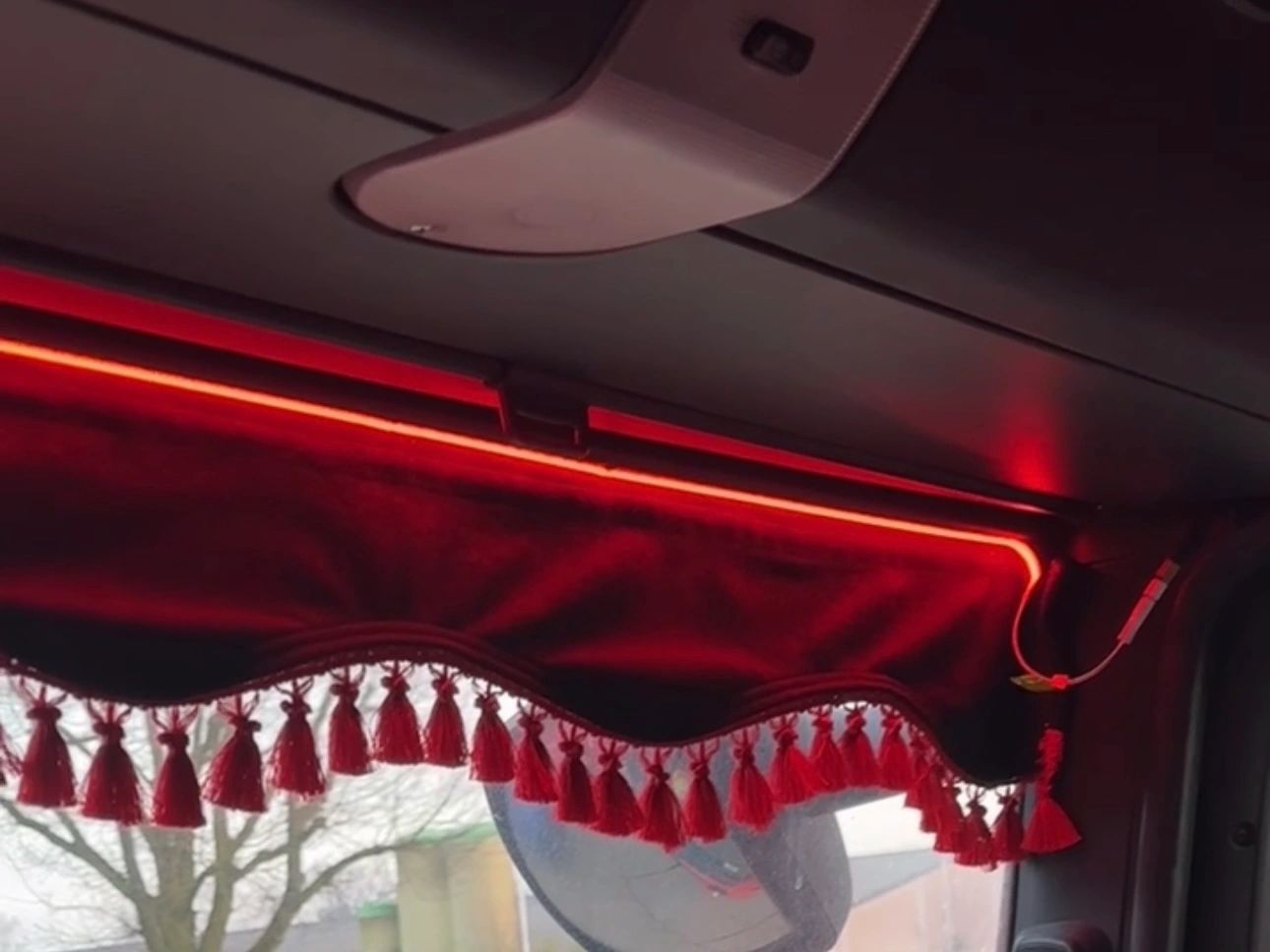 USB LED Streifen rot komplettes Set