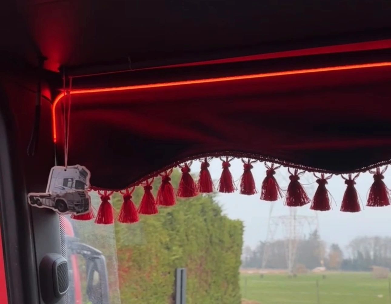 USB LED Streifen rot komplettes Set