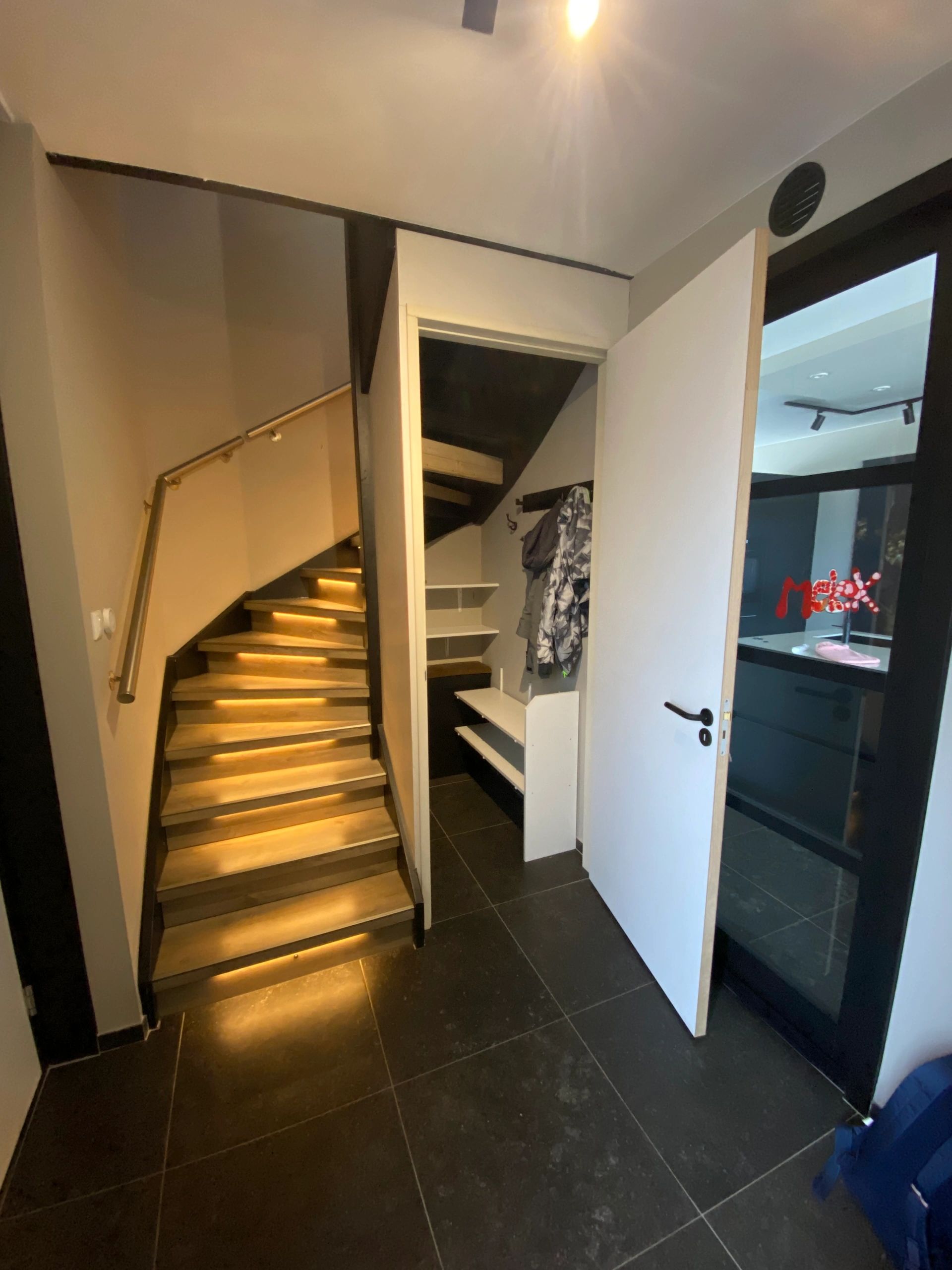 Treppenbeleuchtung LED Streifen warmweiß 50 cm - Komplettset inkl. Profil