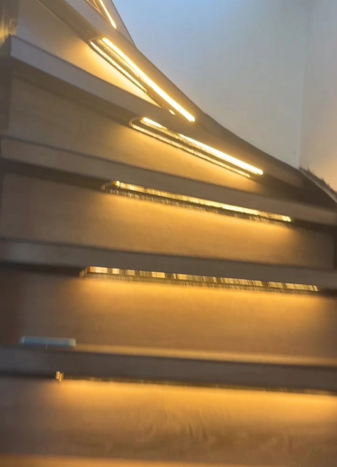 Treppenlichtsensor Set schwarz