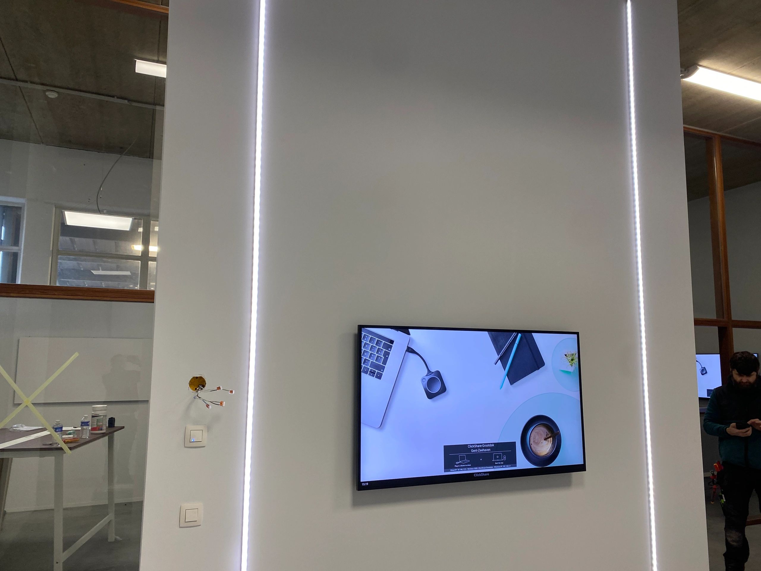 3 Meter Dual White Basic LED Streifen Einzelner Streifen für außen