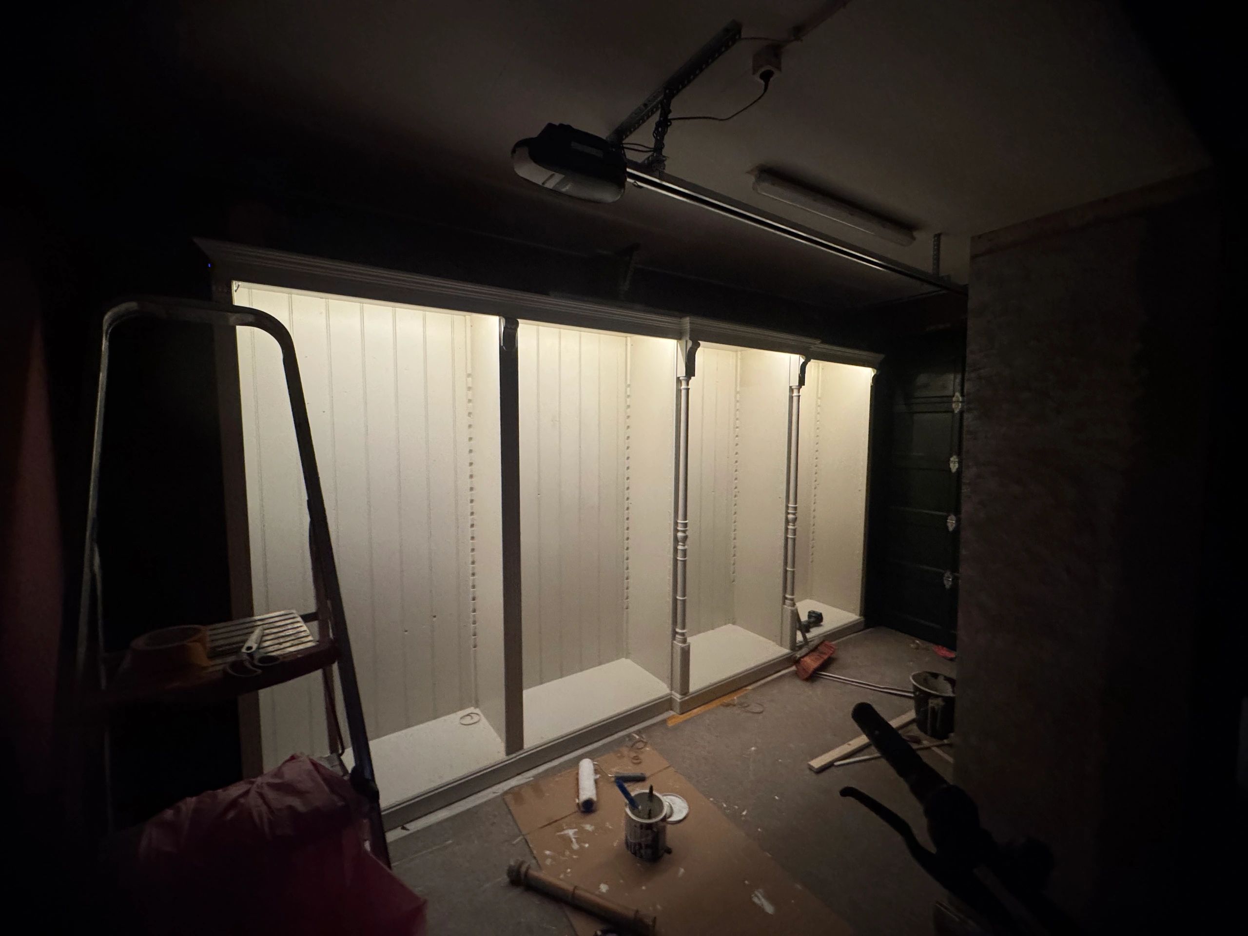 1 Meter LED Streifen Warmweiß komplettes Set - Basic  - 128 leds p/m