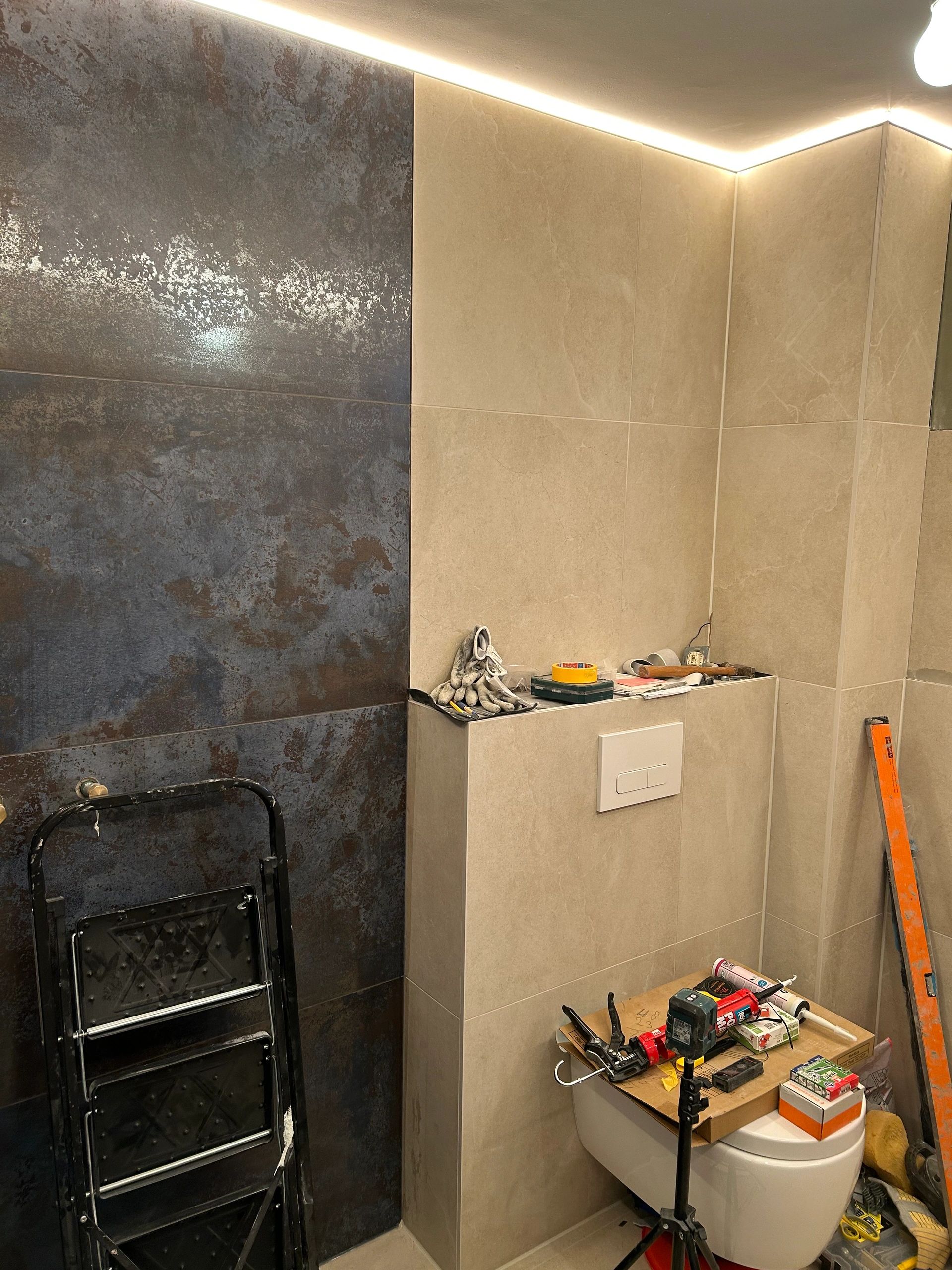 1 meter Dual White LED Streifen Premium mit 120 Led's - einzelne streifen