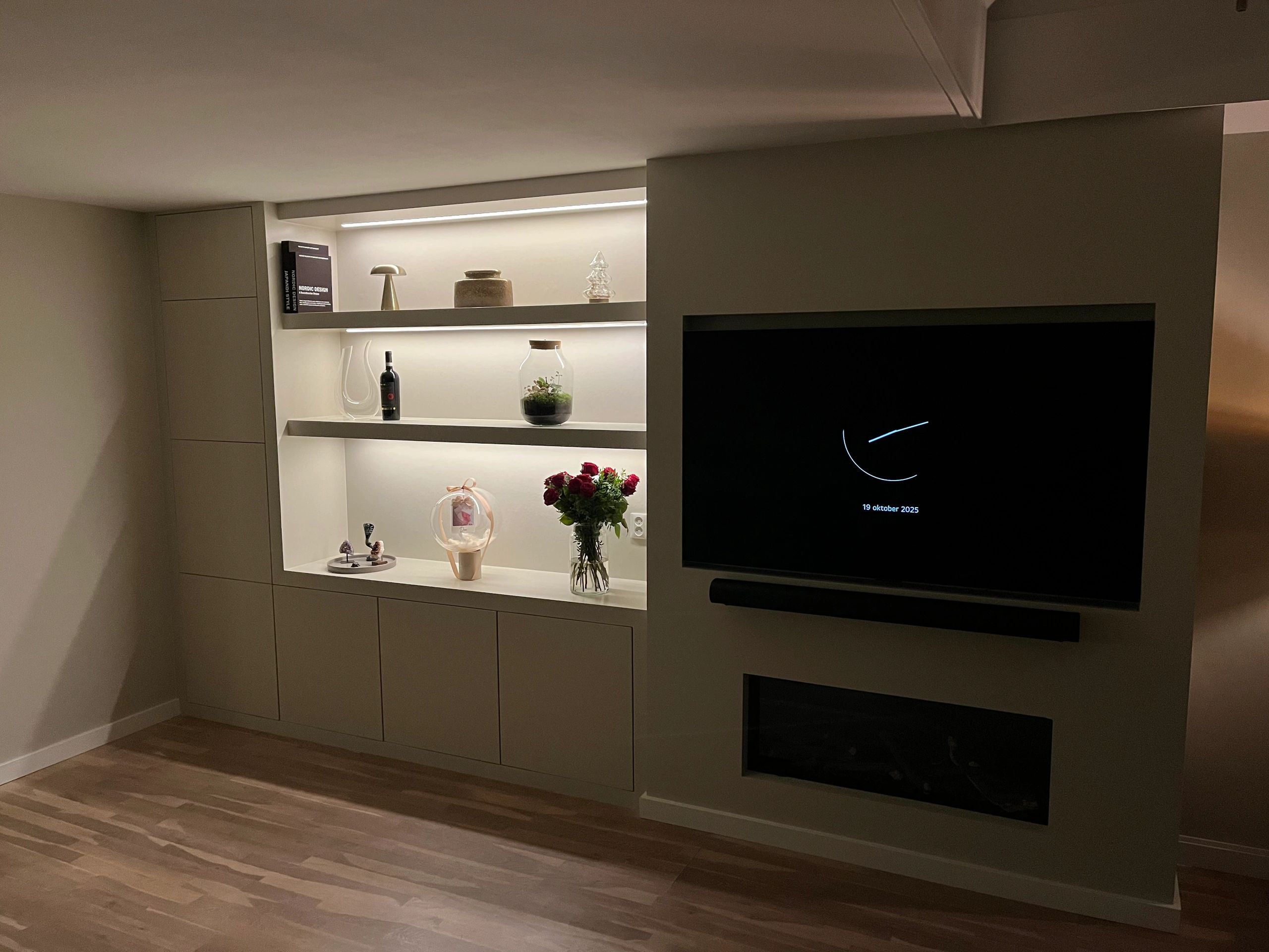 6 Meter warmweißer LED-Streifen COB mit 600 LEDs p/m - Komplettset