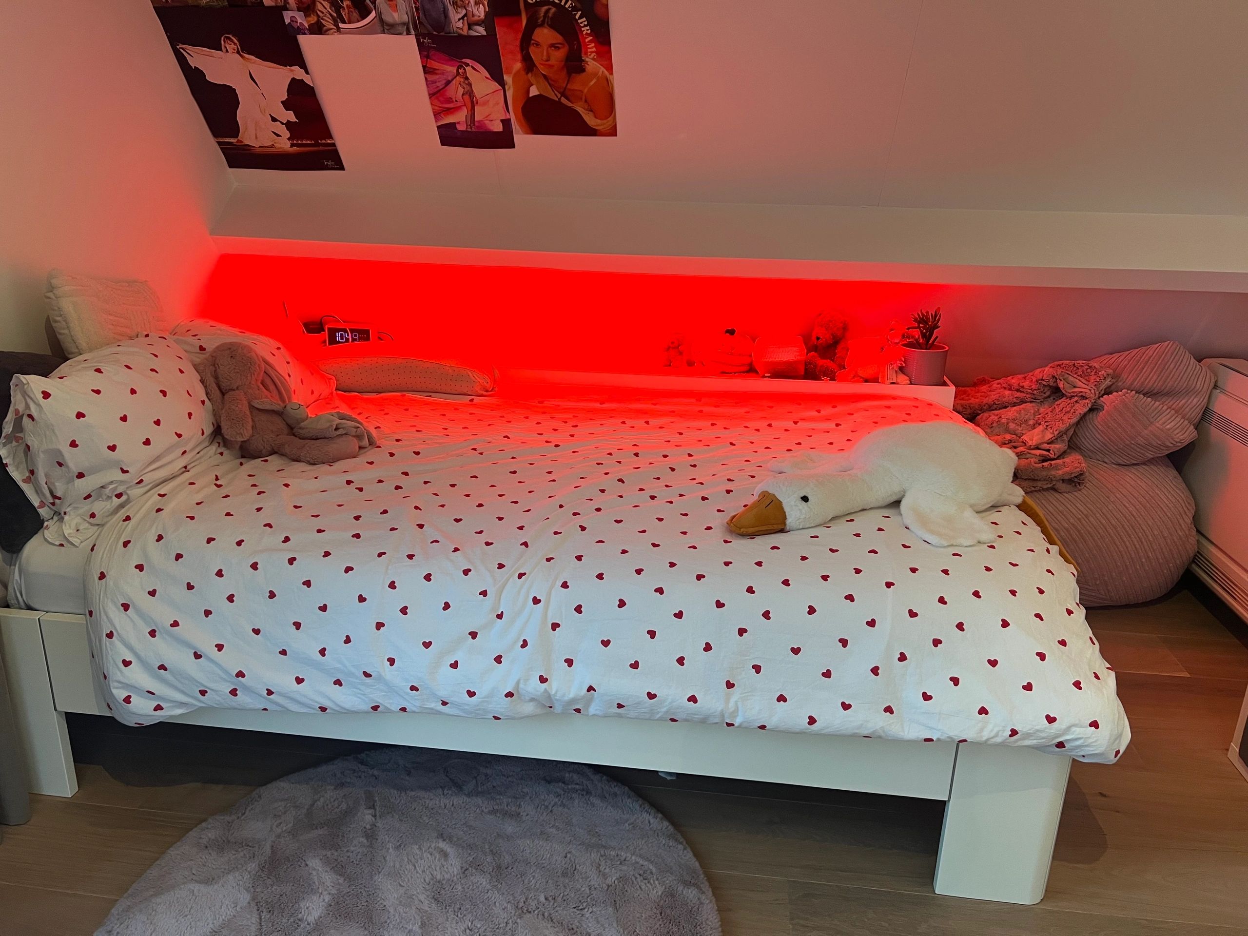 5 Meter RGB Neon LED Flex Midi Top View - komplettes Set Neon Beleuchtung