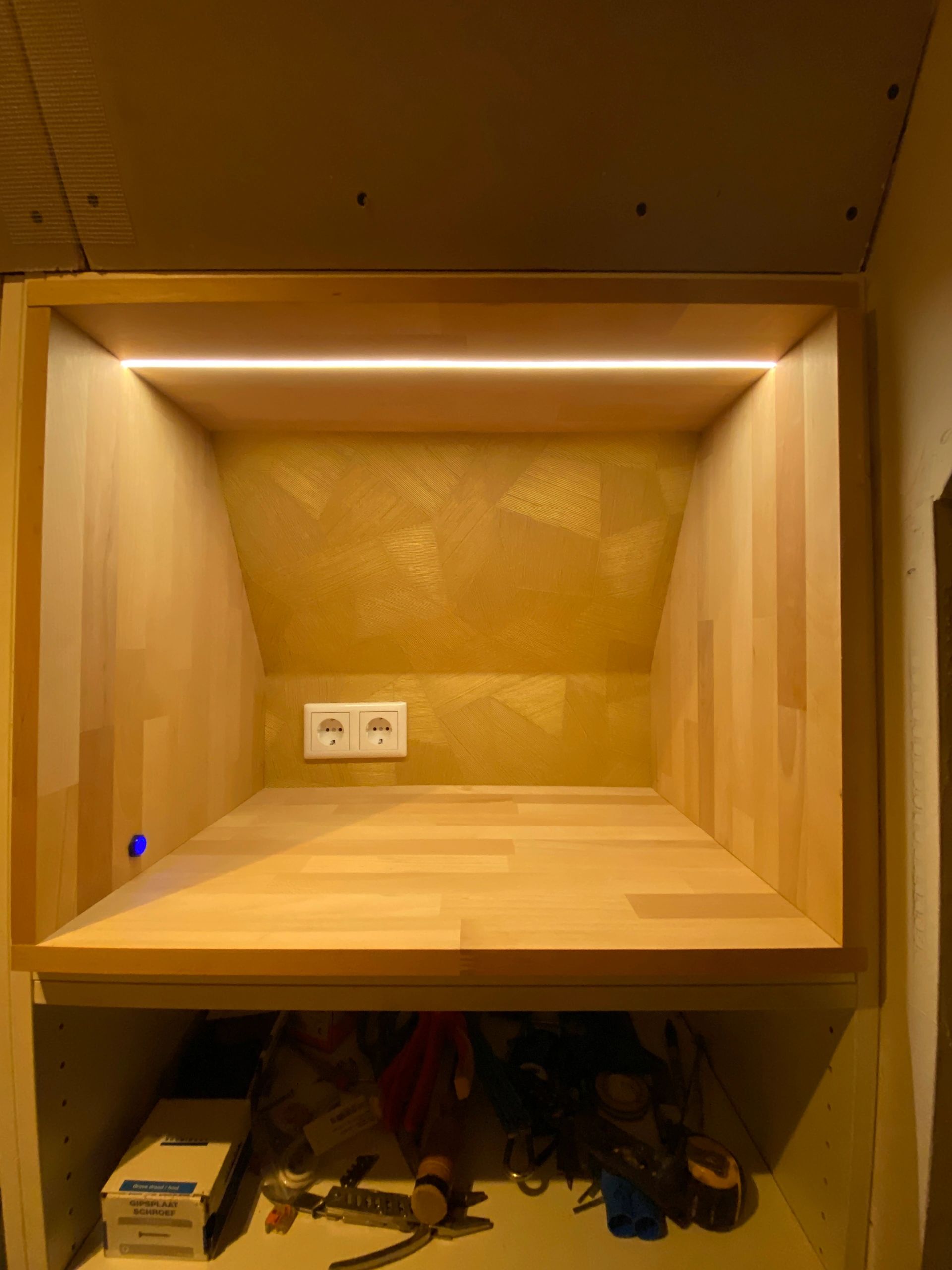 3 Meter Neon LED Flex Midi gerade Warmweiß - komplettes Set Neon Beleuchtung